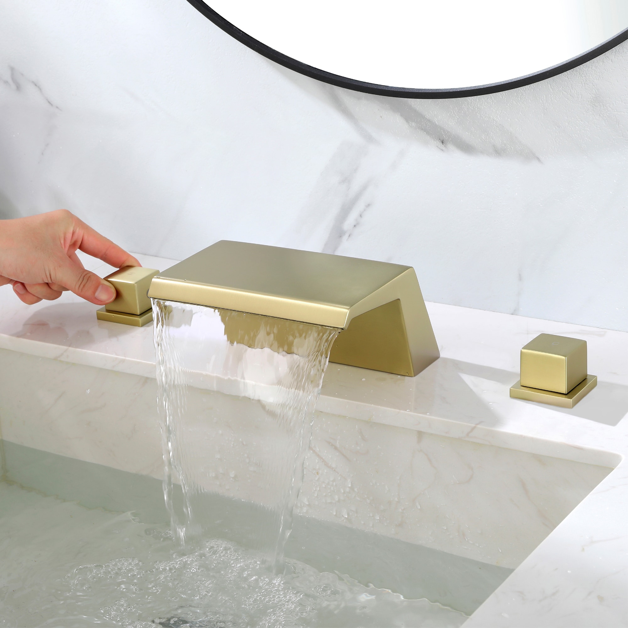 WELLFOR WF-B3544-BGM Roman-Tub-Faucets - View #5