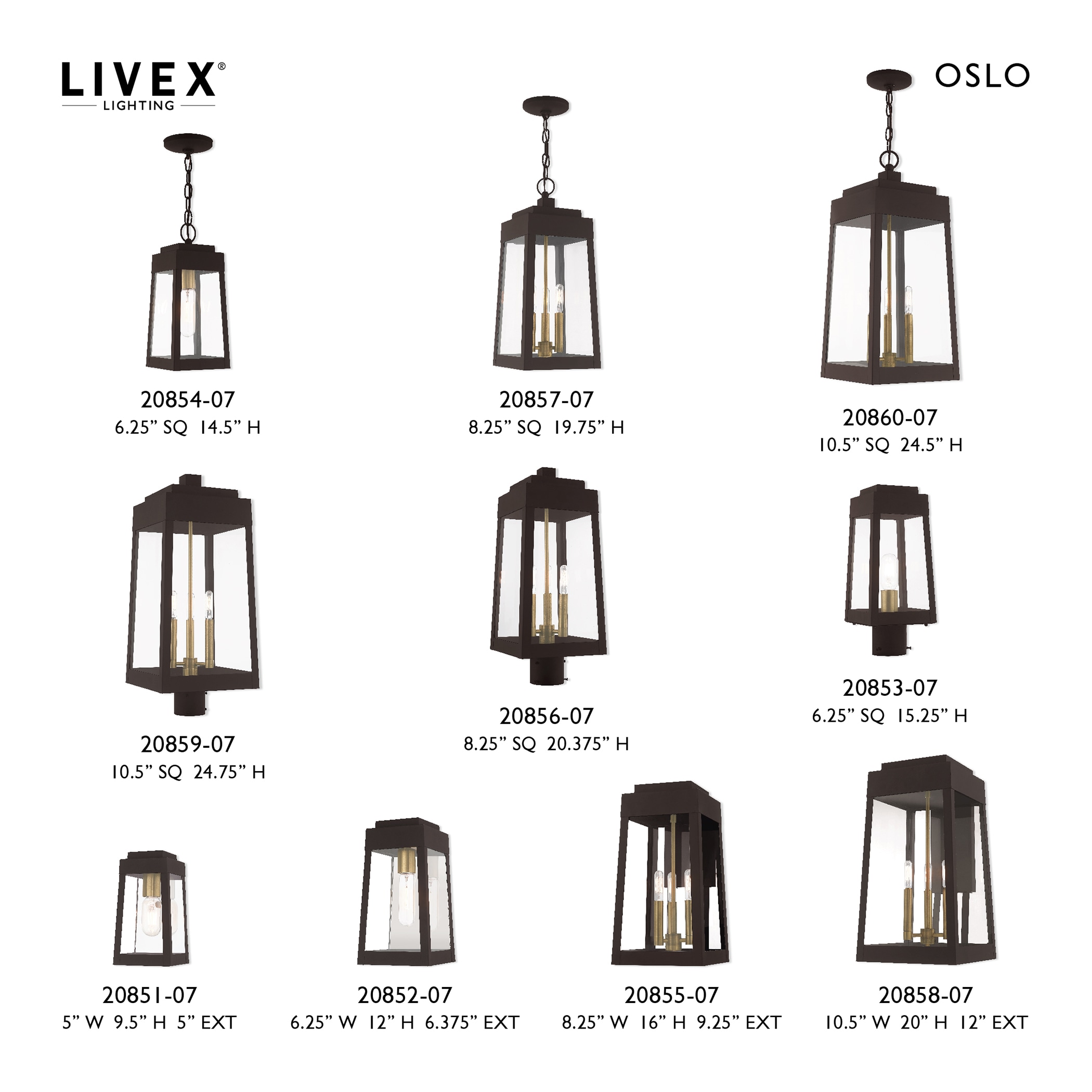 Livex Lighting 20858-07 Outdoor-Wall-Lighting - View #2
