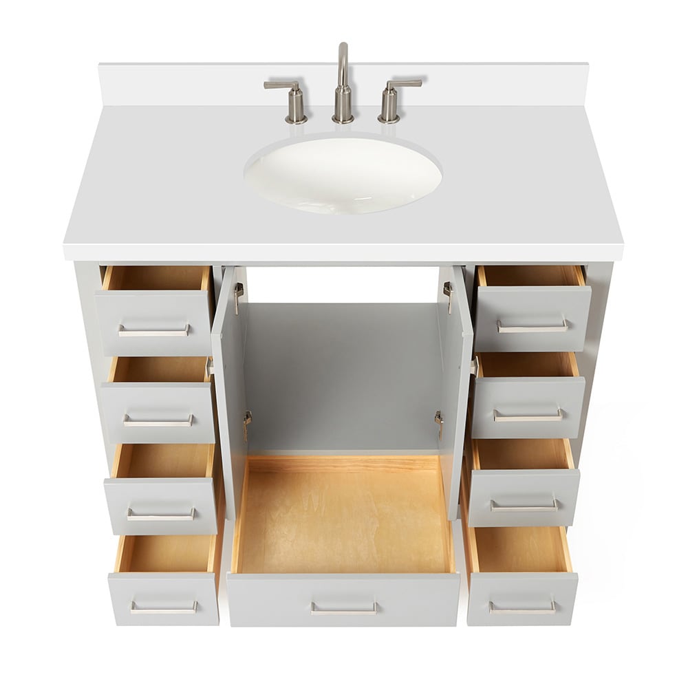 ARIEL A043SWQOVOGRY Bath-Vanity-Combo - View #6