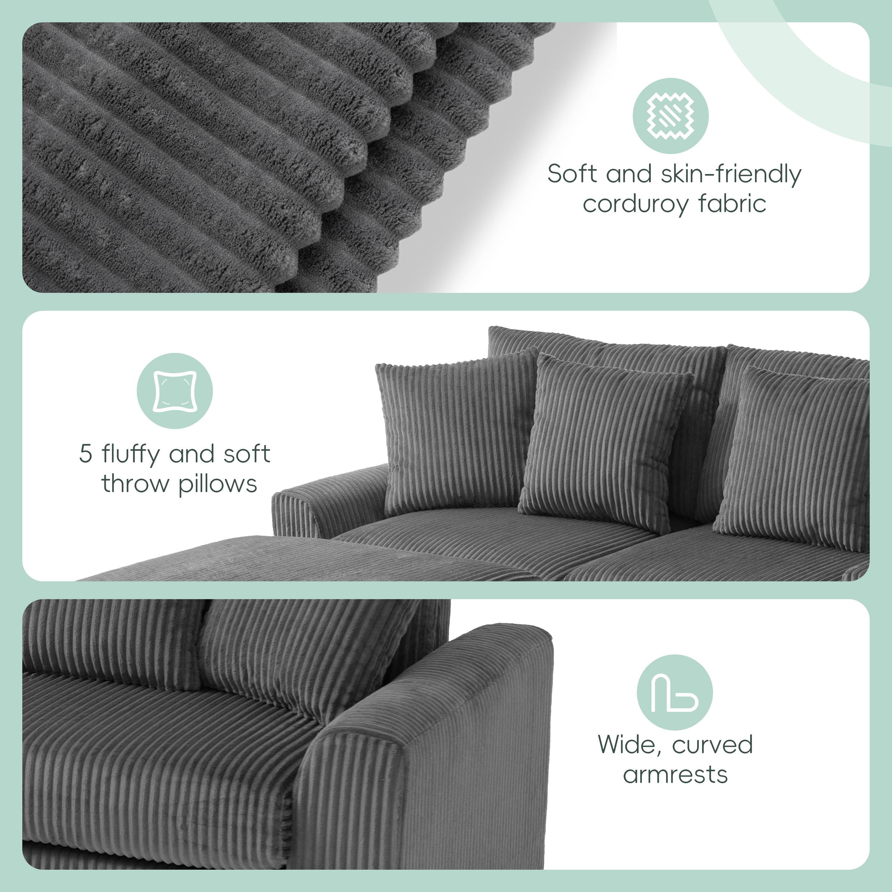 Xspracer ML-SF756NE Sofas-Loveseats - View #6