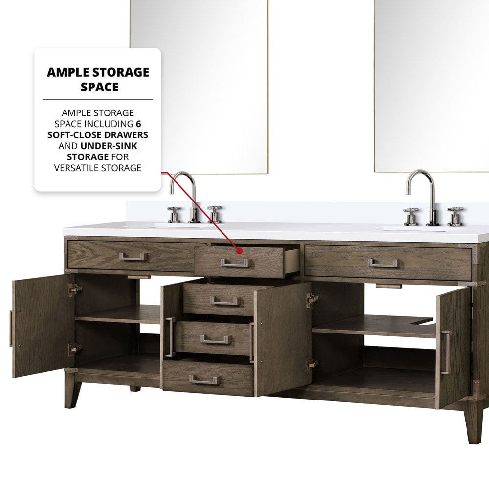 Lexora LVW84DR211 Bath-Vanity-Combo - View #8