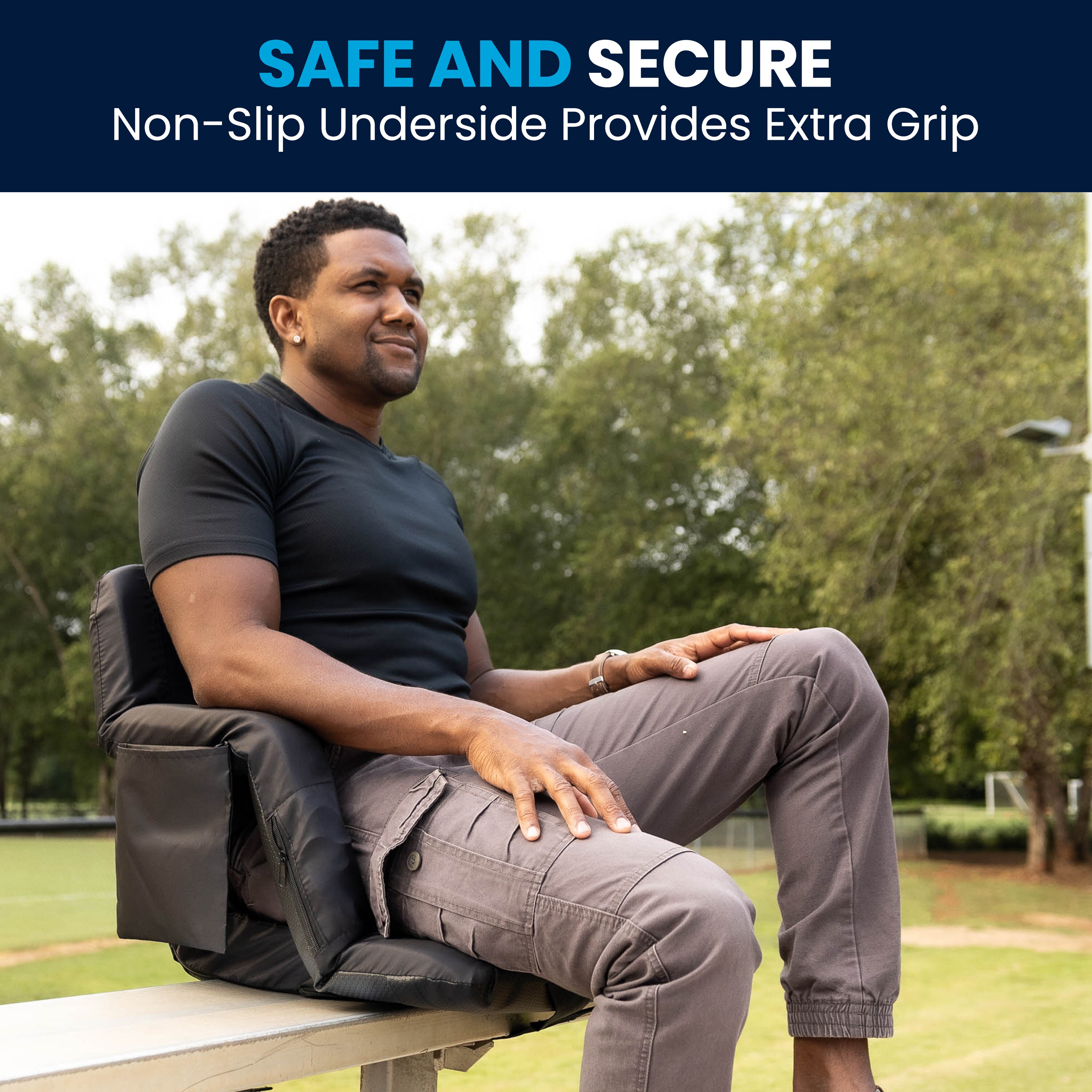 Flash Furniture 840196338330 Bleacher-Cushions - View #7