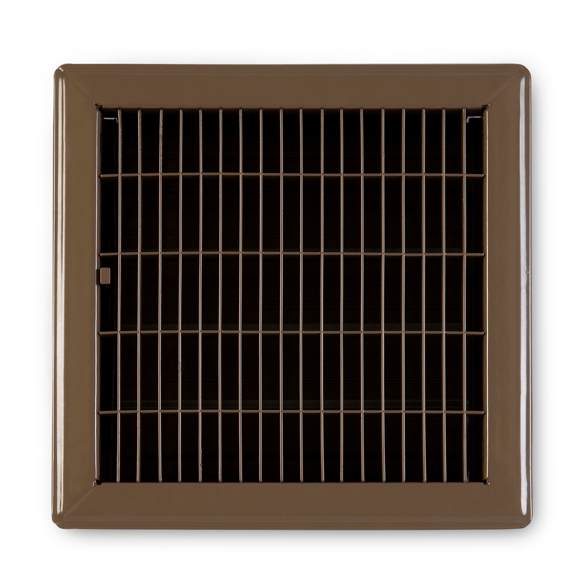 Accord Ventilation 1151212BR 12-in x 12-in Steel Brown Floor Register