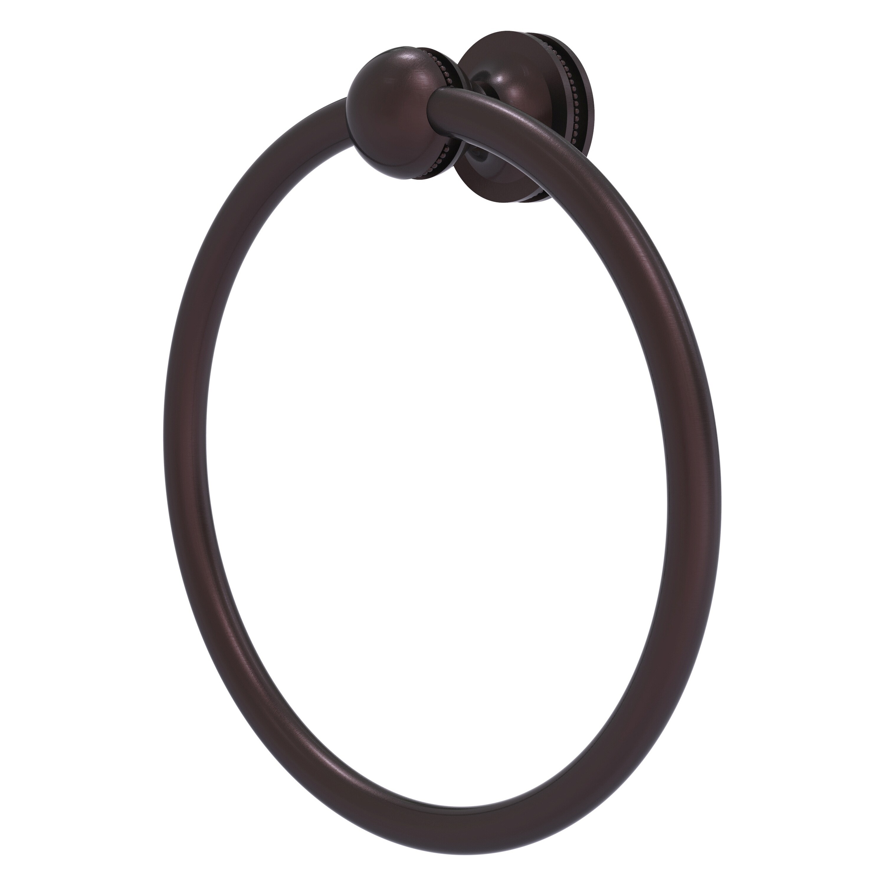 Allied Brass MA-16-ABZ Mambo Antique Bronze Wall mount Single Towel Ring