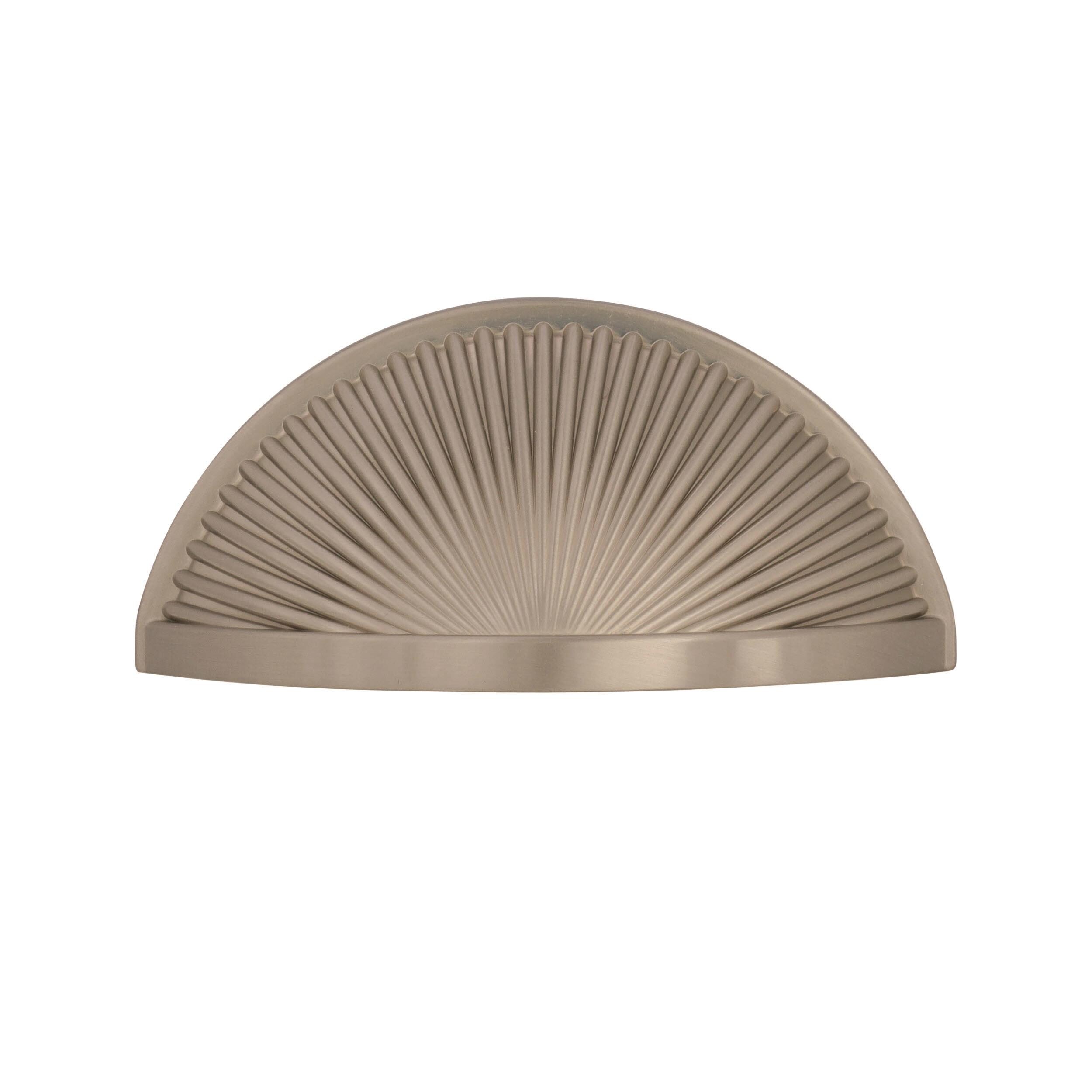 Satin Nickel 3-Inch Center to Center Cup Pull