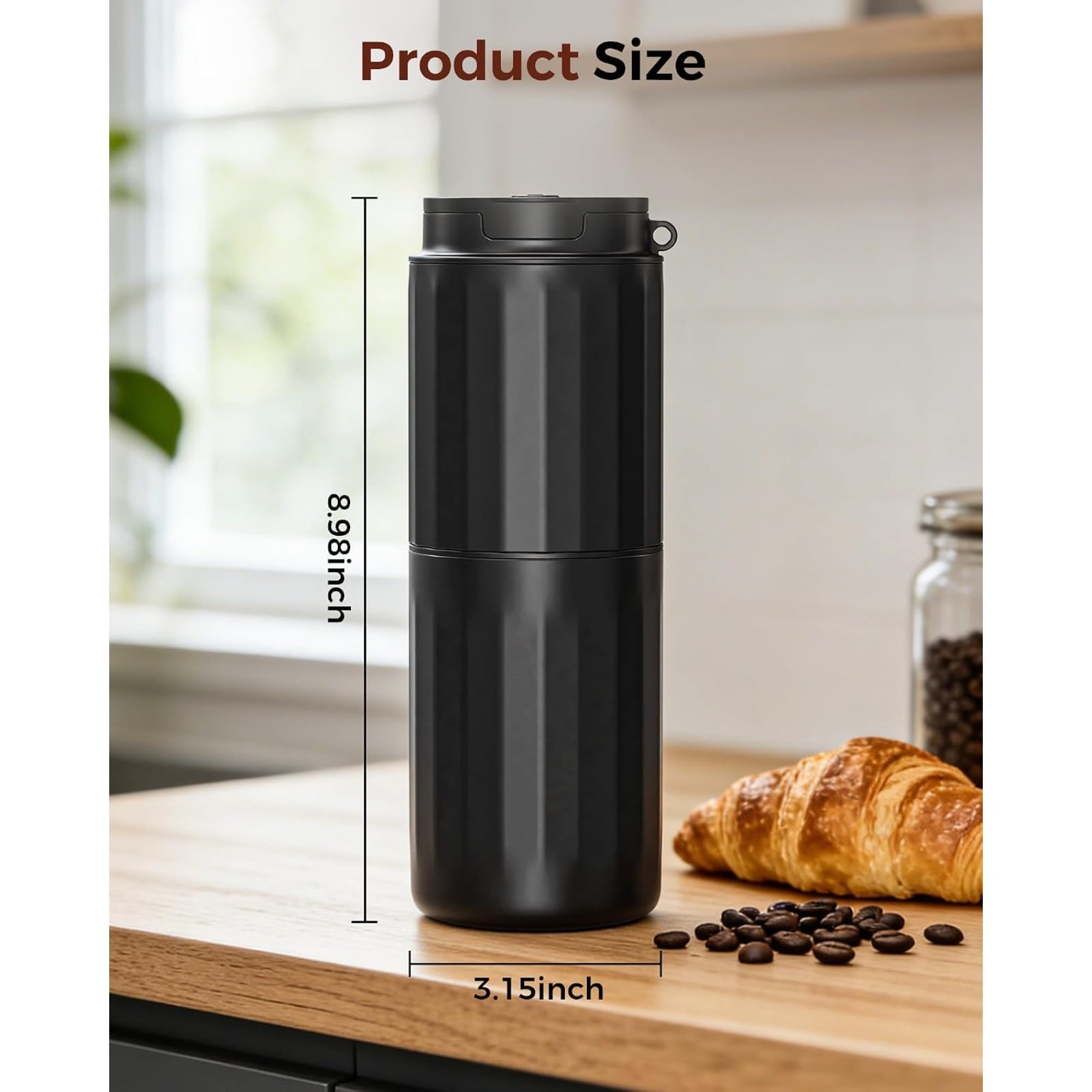 COWSAR LSCM3743-BLACK Coffee-Makers - View #6