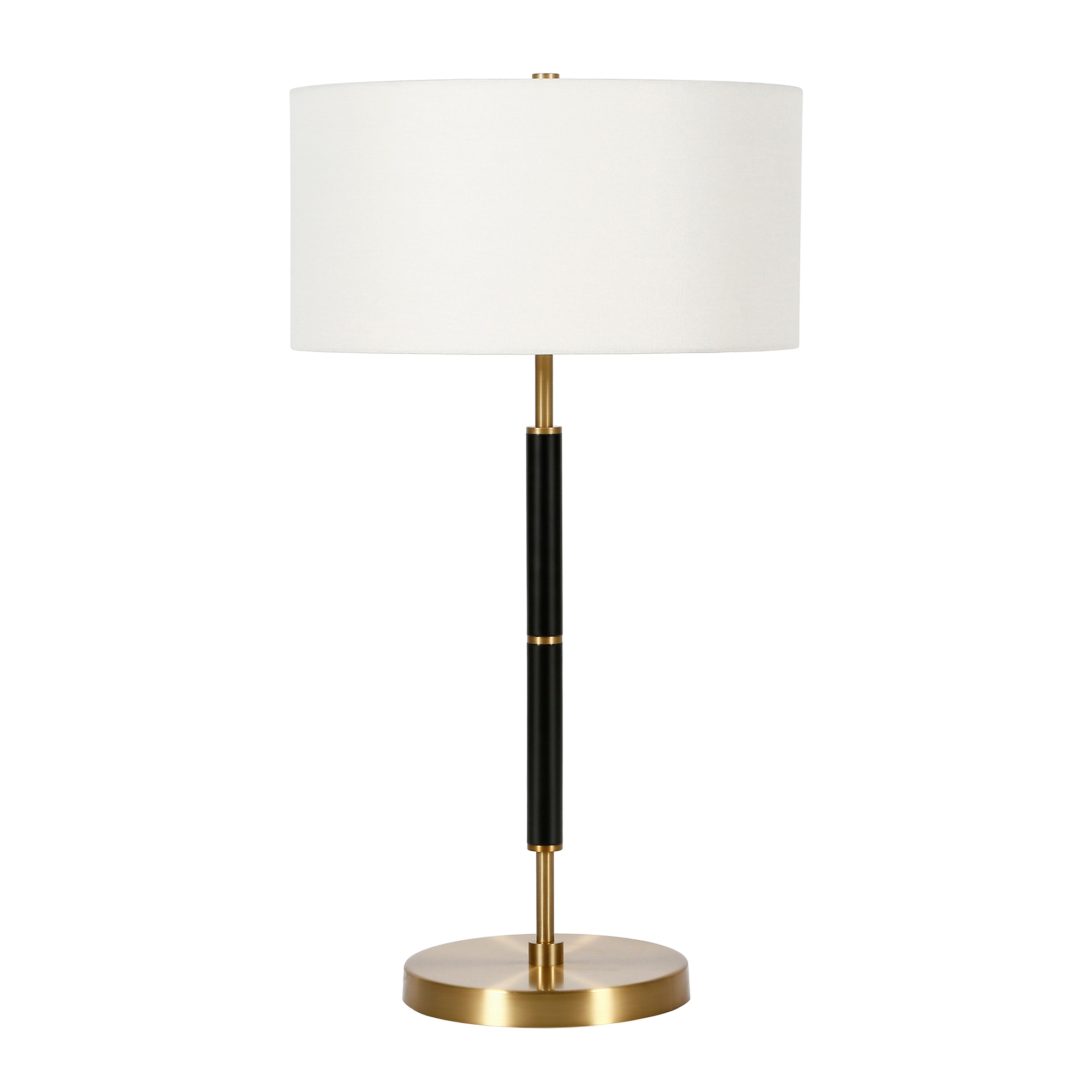 black and gold lamp base