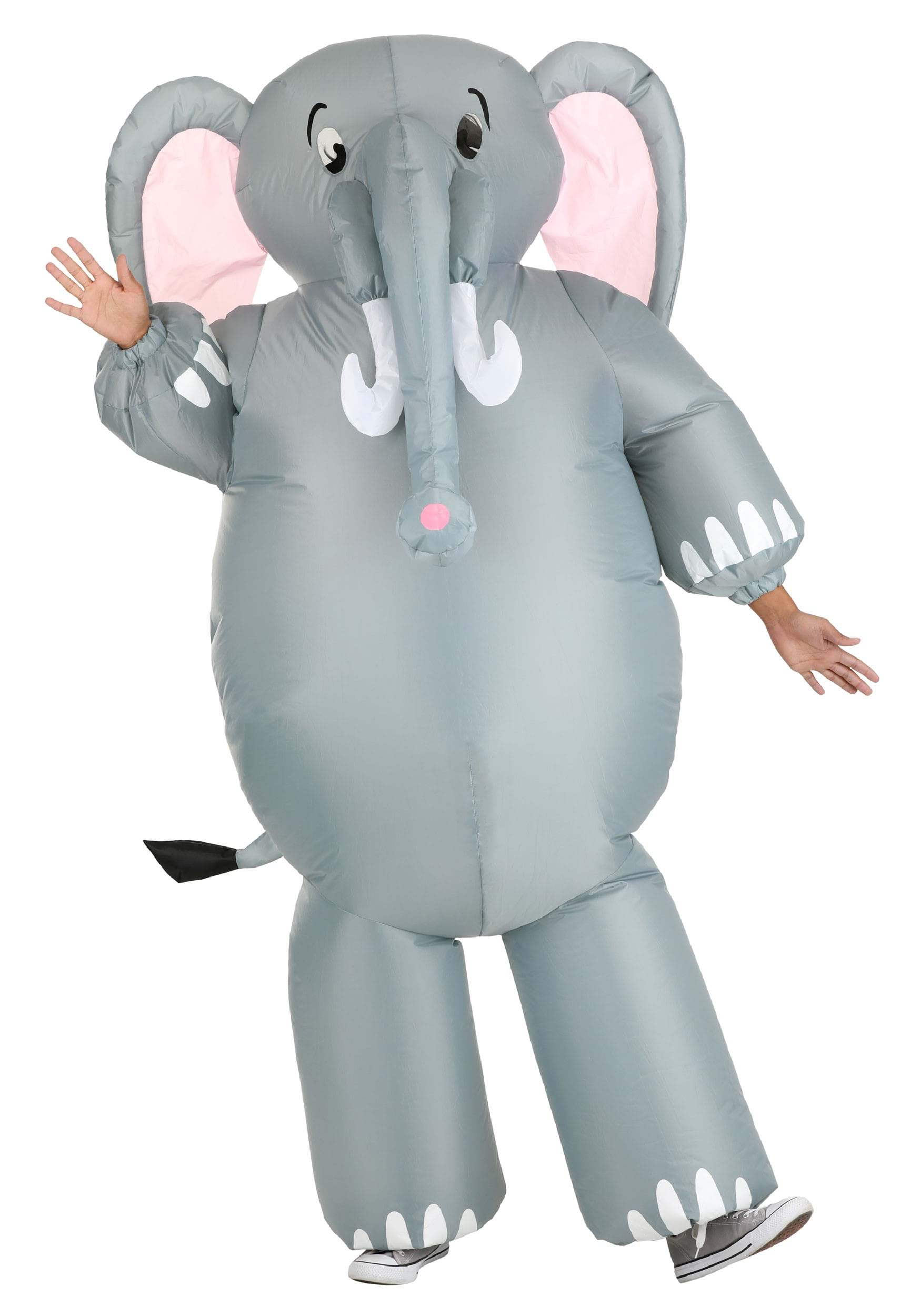 HalloweenCostumes.com FUN3754AD FUN Costumes Inflatable Elephant Adult Costume Standard