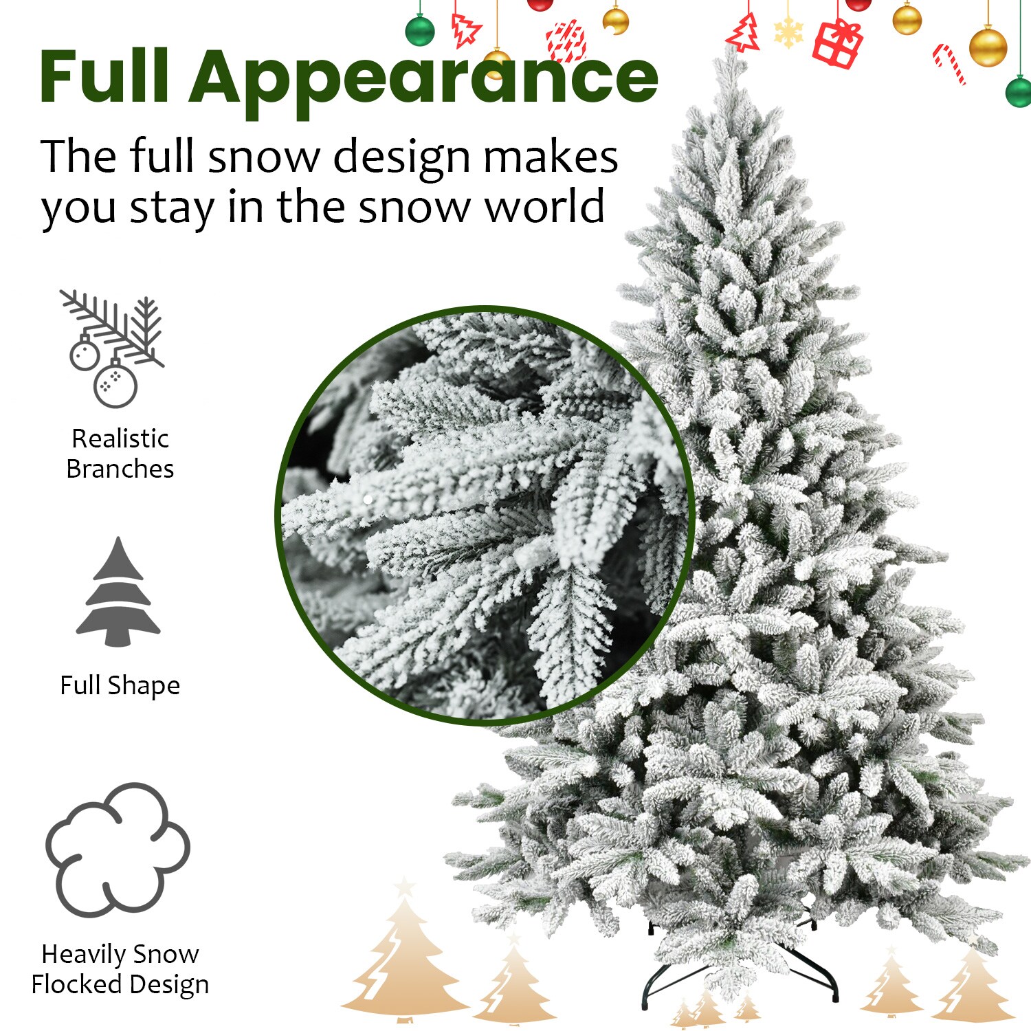 AAZJ JMR-307765AAZ Artificial-Christmas-Trees - View #6