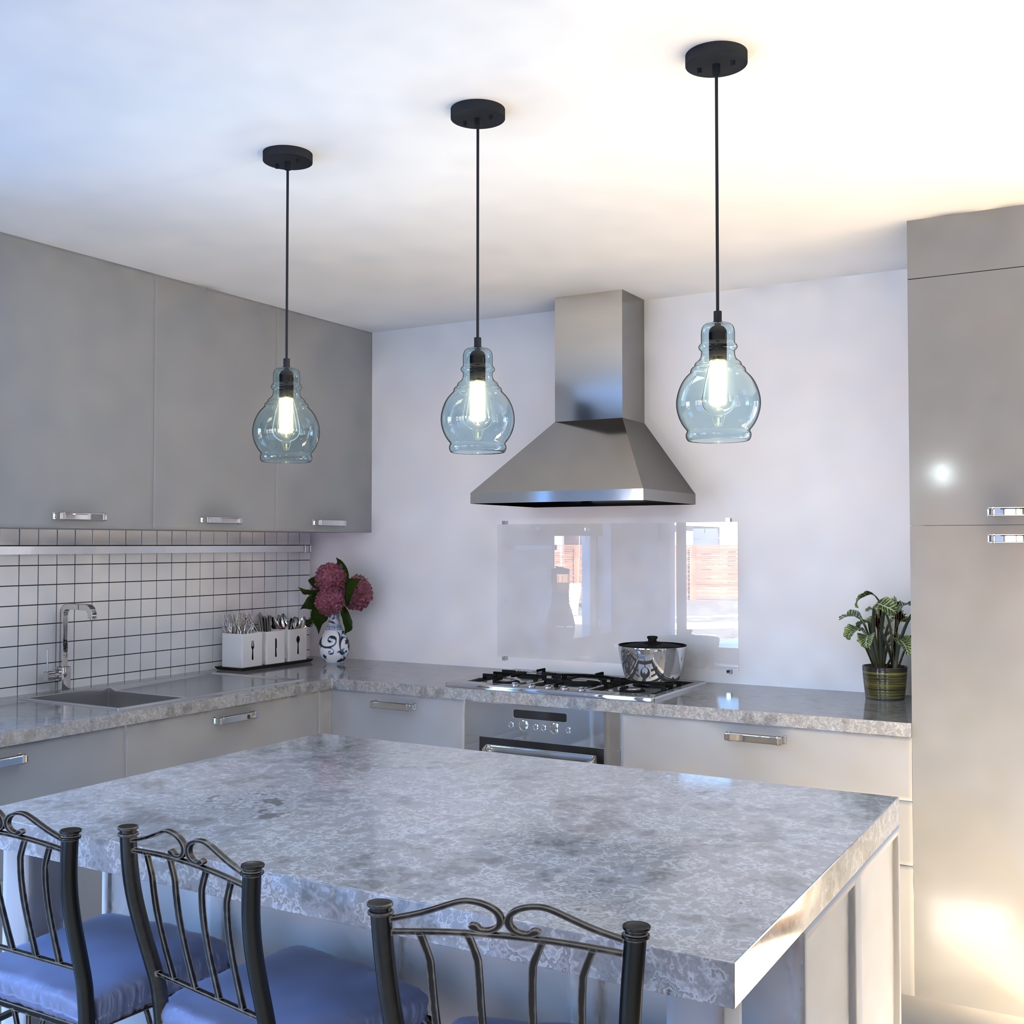 Cascadia P0246 Pendant-Lights - View #7