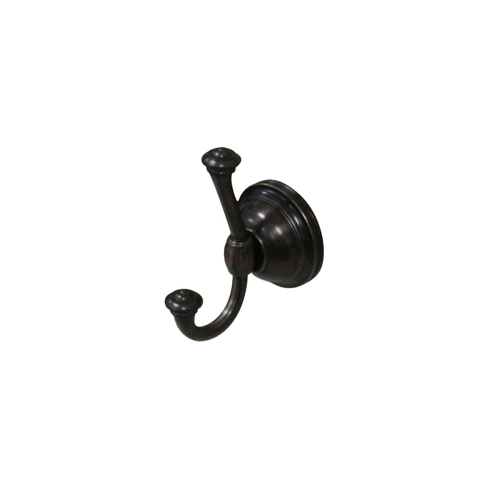 Allen Roth Forsyth Oil Rubbed Bronze Single Hook Wall Mount Towel Hook At 2744