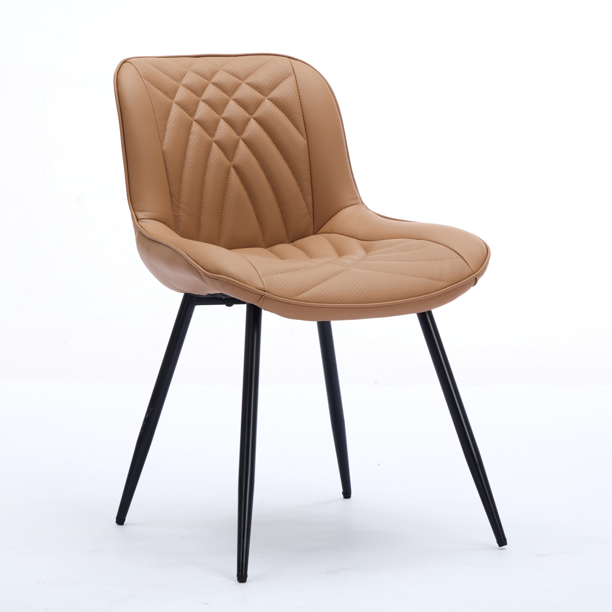 Sumyeg FF-W29904666 Set of 2 Modern Armless Dining Chairs Contemporary/Modern Polyester/Polyester Blend Upholstered Dining Side Chair (Wood Frame)