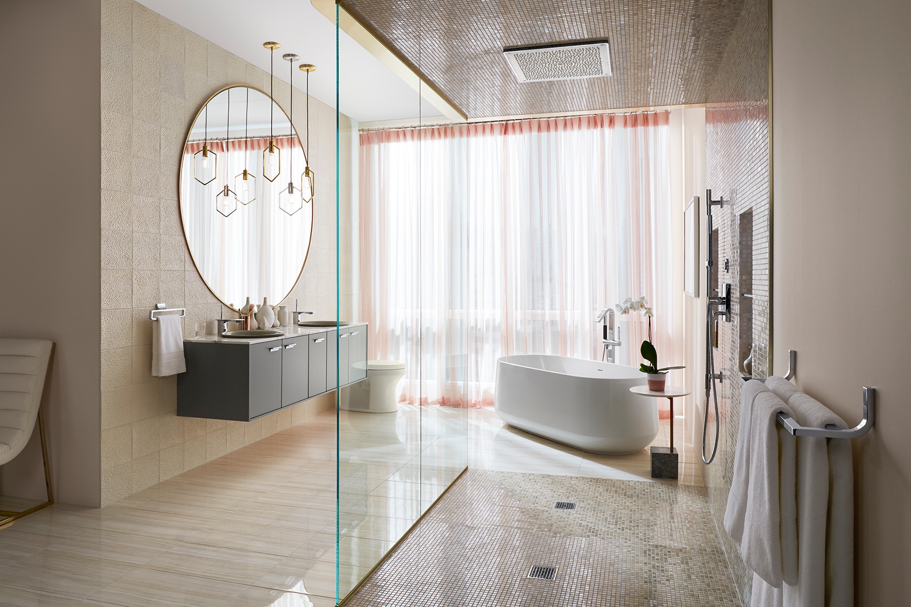 KOHLER K-31111-CP Bath-Shower-Facc - View #3