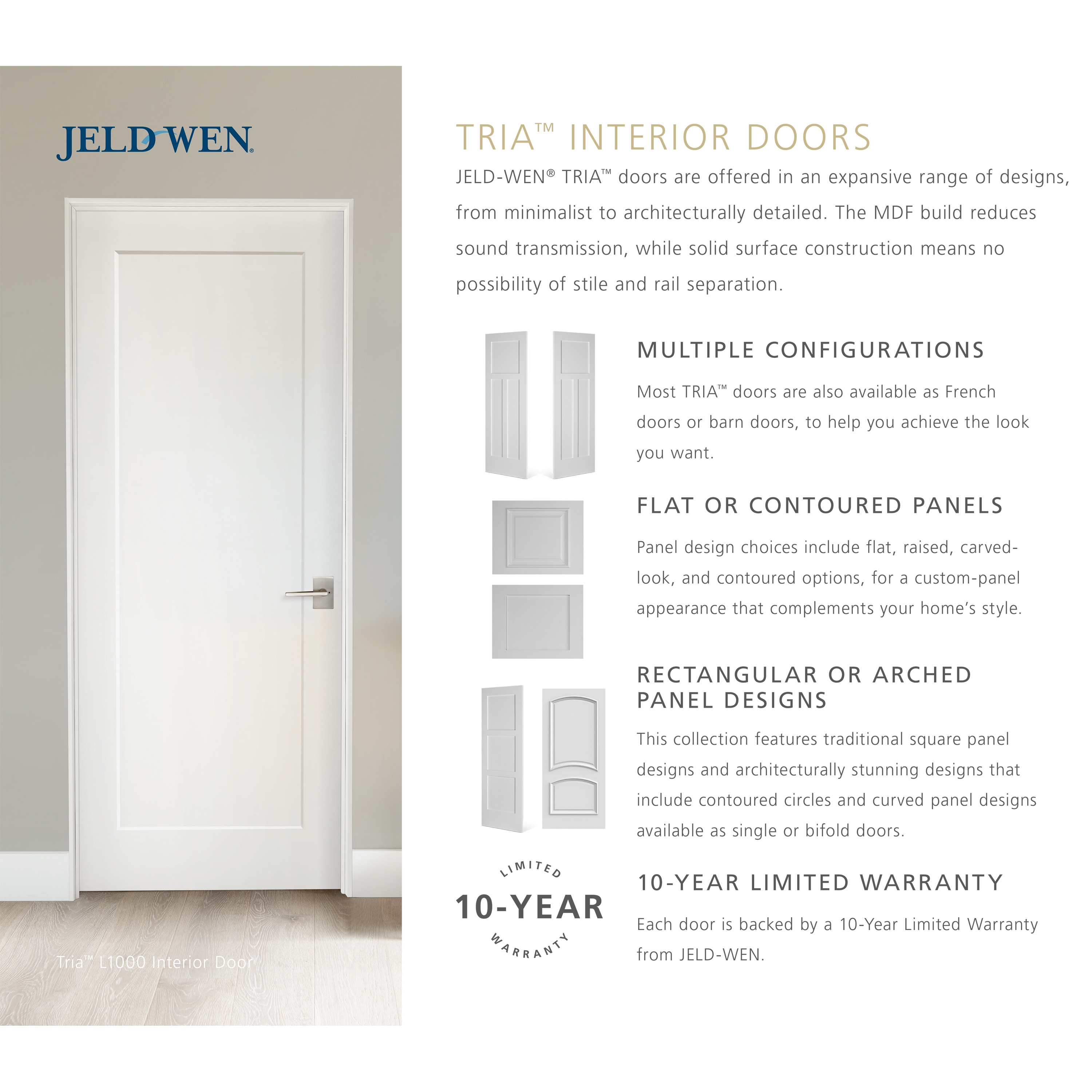 JELD-WEN LOWOLJW247700082 Pre-Hung-Doors - View #7