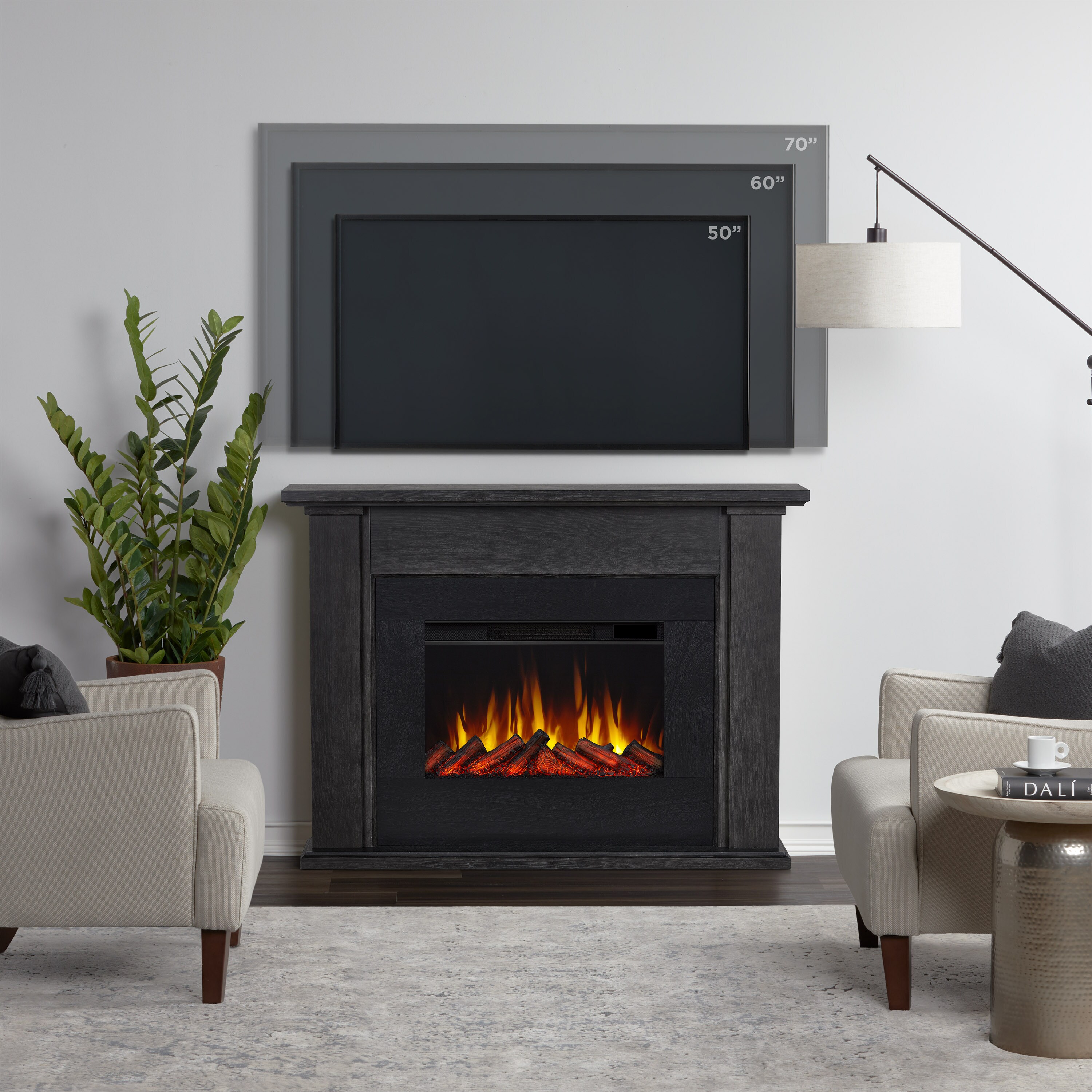 Real Flame 8130E-GRY Electric-Fireplaces - View #3
