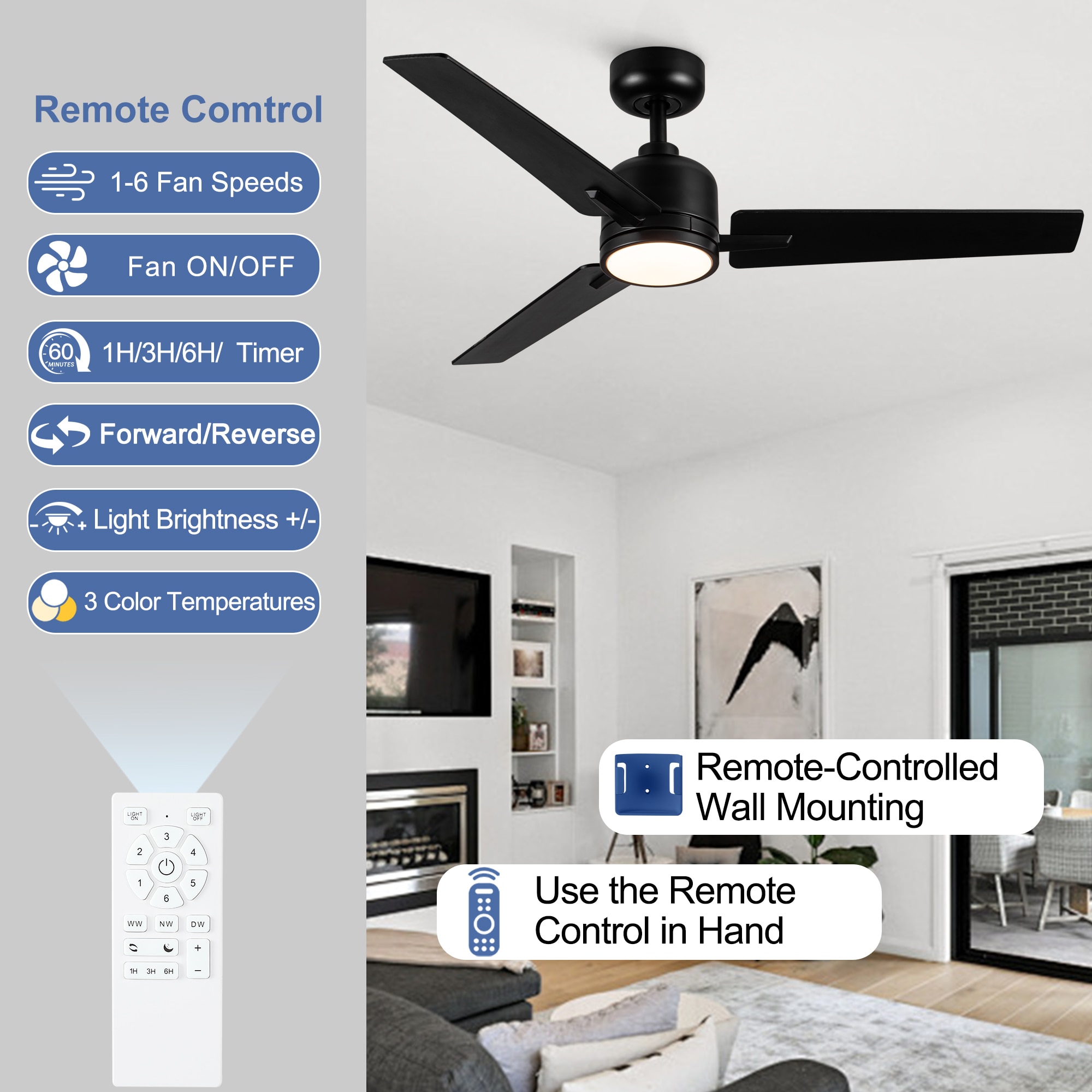 Wellspeed LSDY1235BK482 Ceiling-Fans - View #11