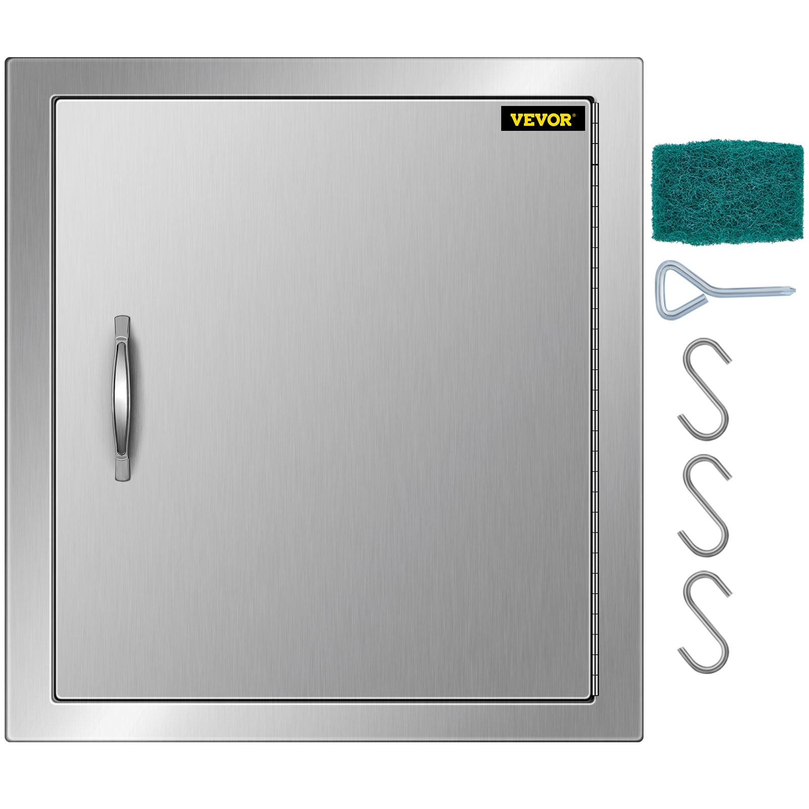 VEVOR 3X20X18CGM0000001V0 18 x 20-IN BBQ Door 18-in W x 20-in H x 1.2-in D Built-In Grill Cabinet Single door