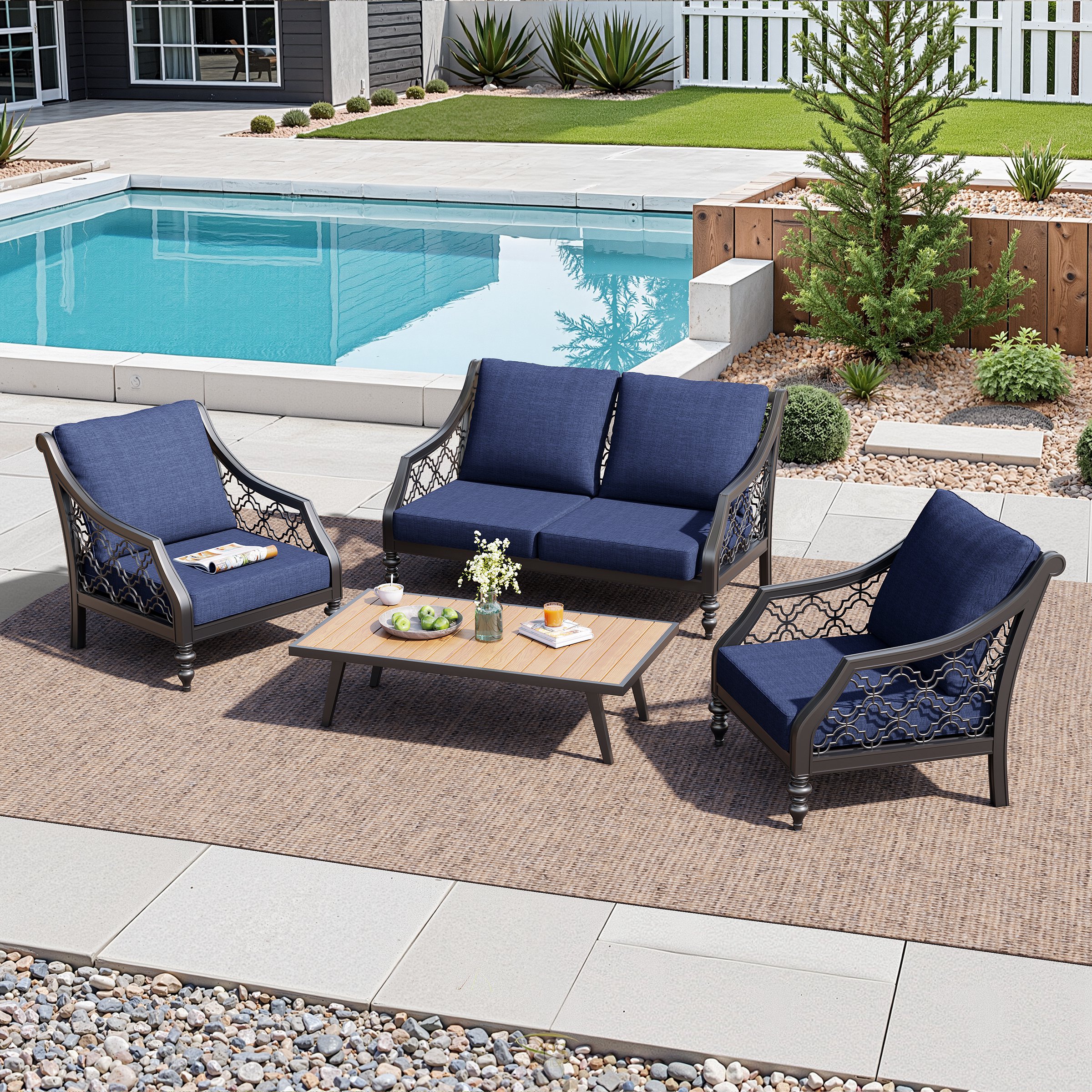 Crestlive Products CL-CU115MID-1 Patio-Furniture-Cushions - View #8