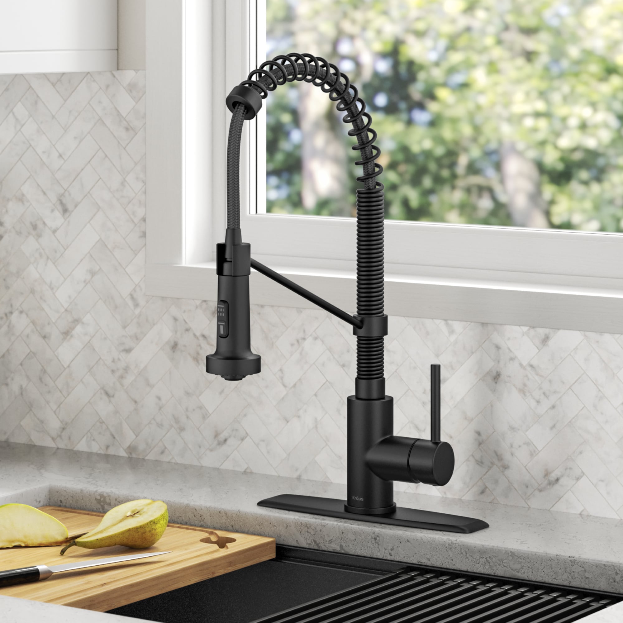 Kraus KPF-1610MB-DP02MB Kitchen-Faucets - View #3