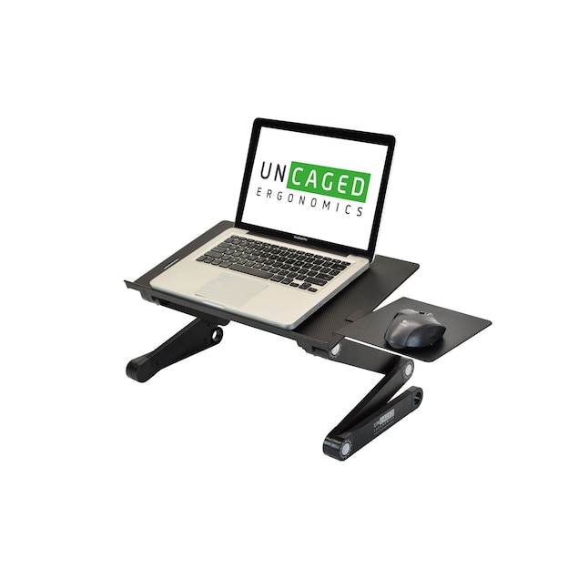 Uncaged Ergonomics Worker Best Laptop Stand Lap Desk in the Office  Accessories department at