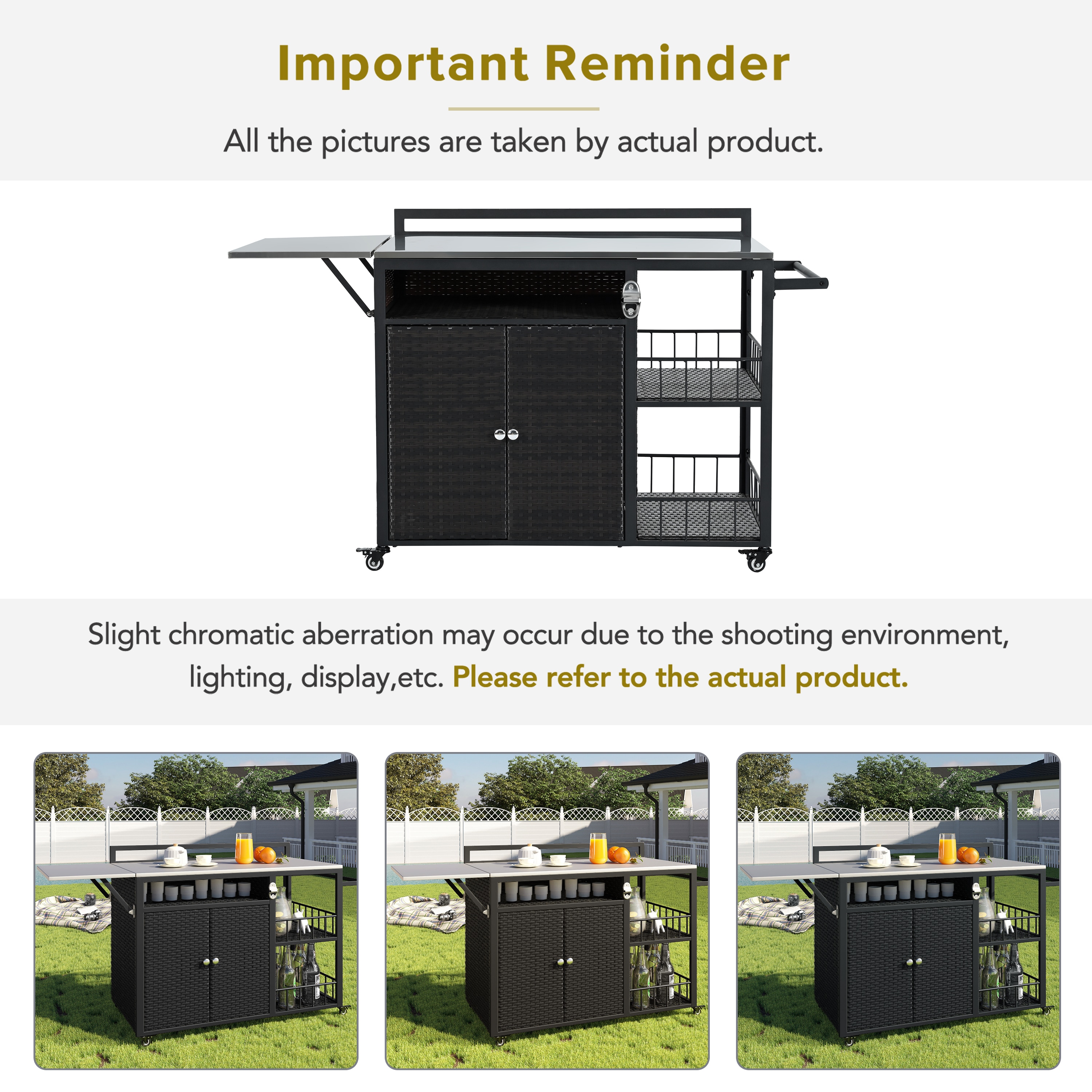 ModernLuxe N719P243726D Outdoor-Carts - View #6