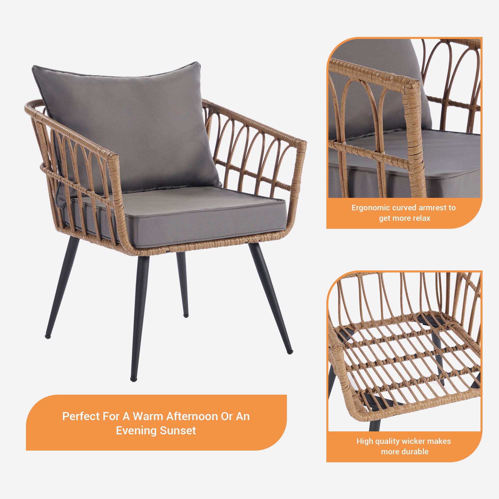 SANSTAR LRS-DS72LY Patio-Conversation-Sets - View #8