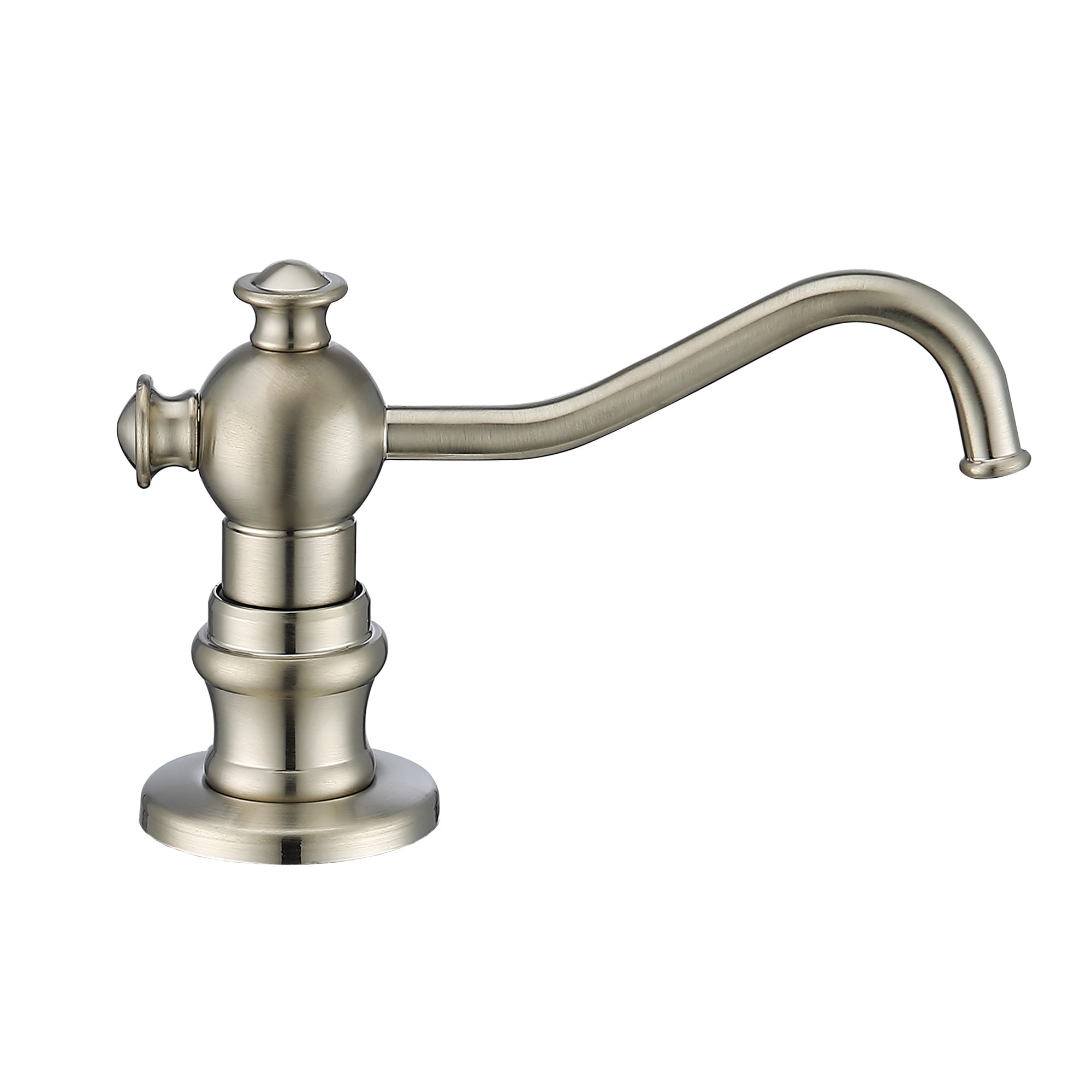 Whitehaus Collection Whitehaus 5-in Deck Mount Solid Brass Kitchen Soap And Lotion Dispenser