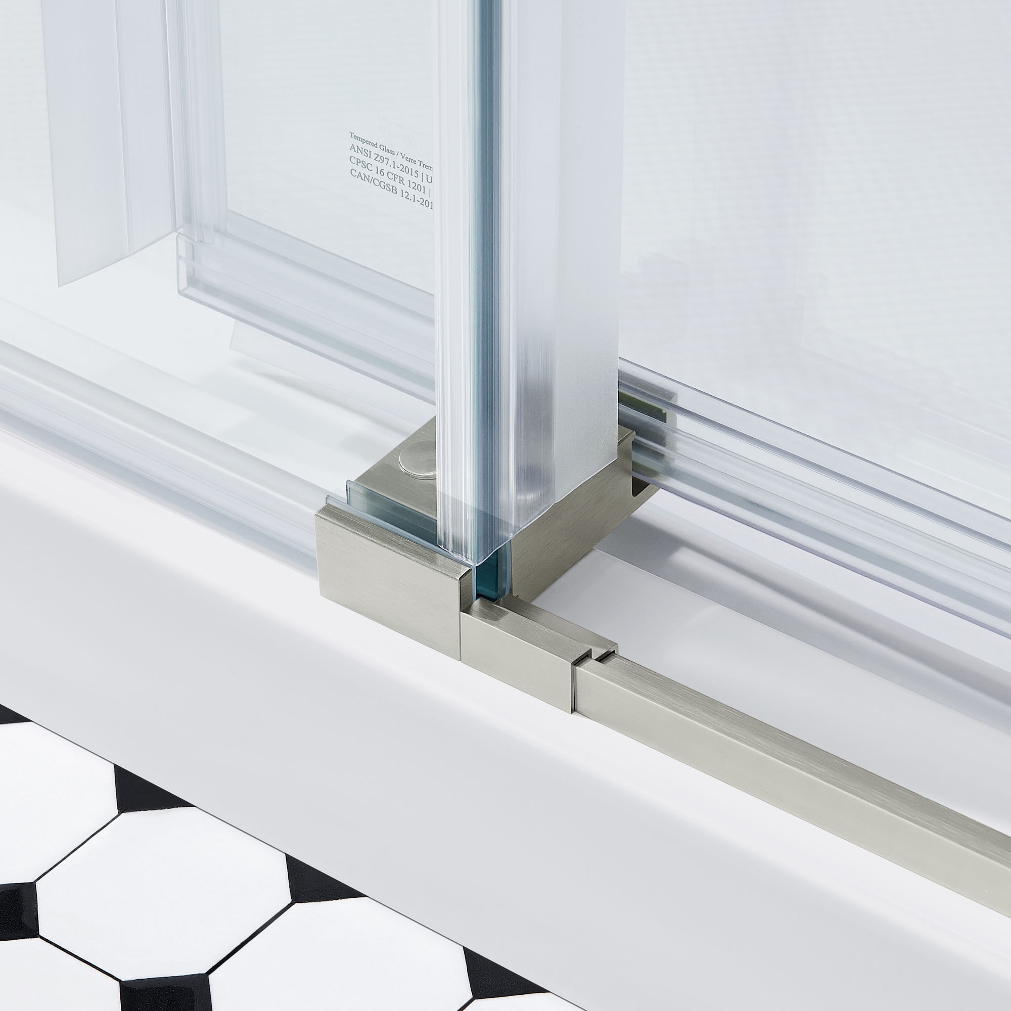 allen + roth BENNET-60GP-SN Shower-Doors - View #12