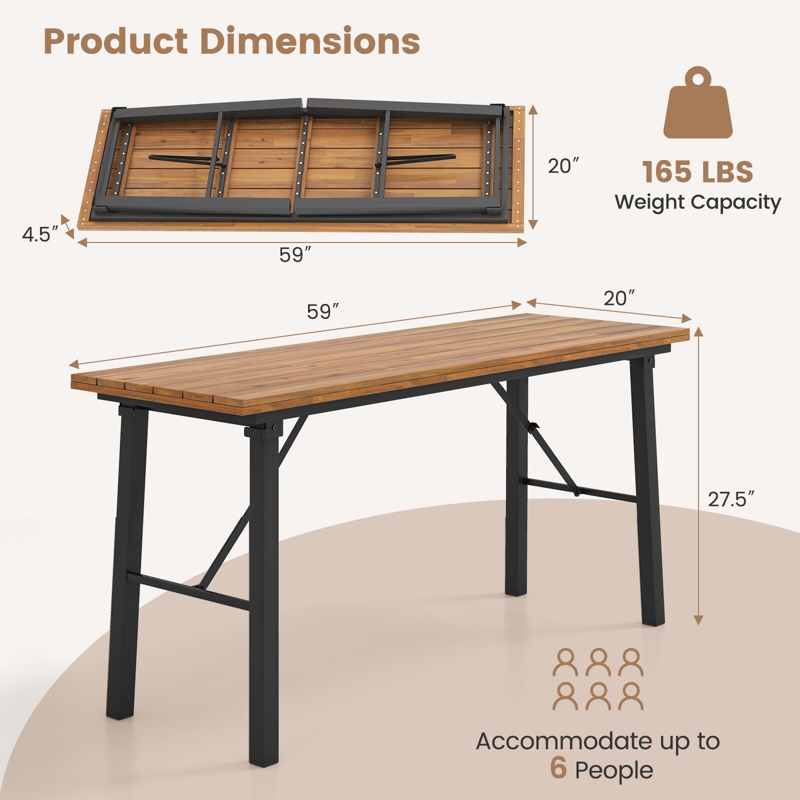 LIVIZA OVG10581-X582 Patio-Dining-Sets - View #9
