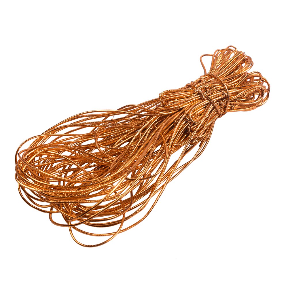 JAM Paper 50-Pack 0.83-ft Copper Metallic Polypropylene String