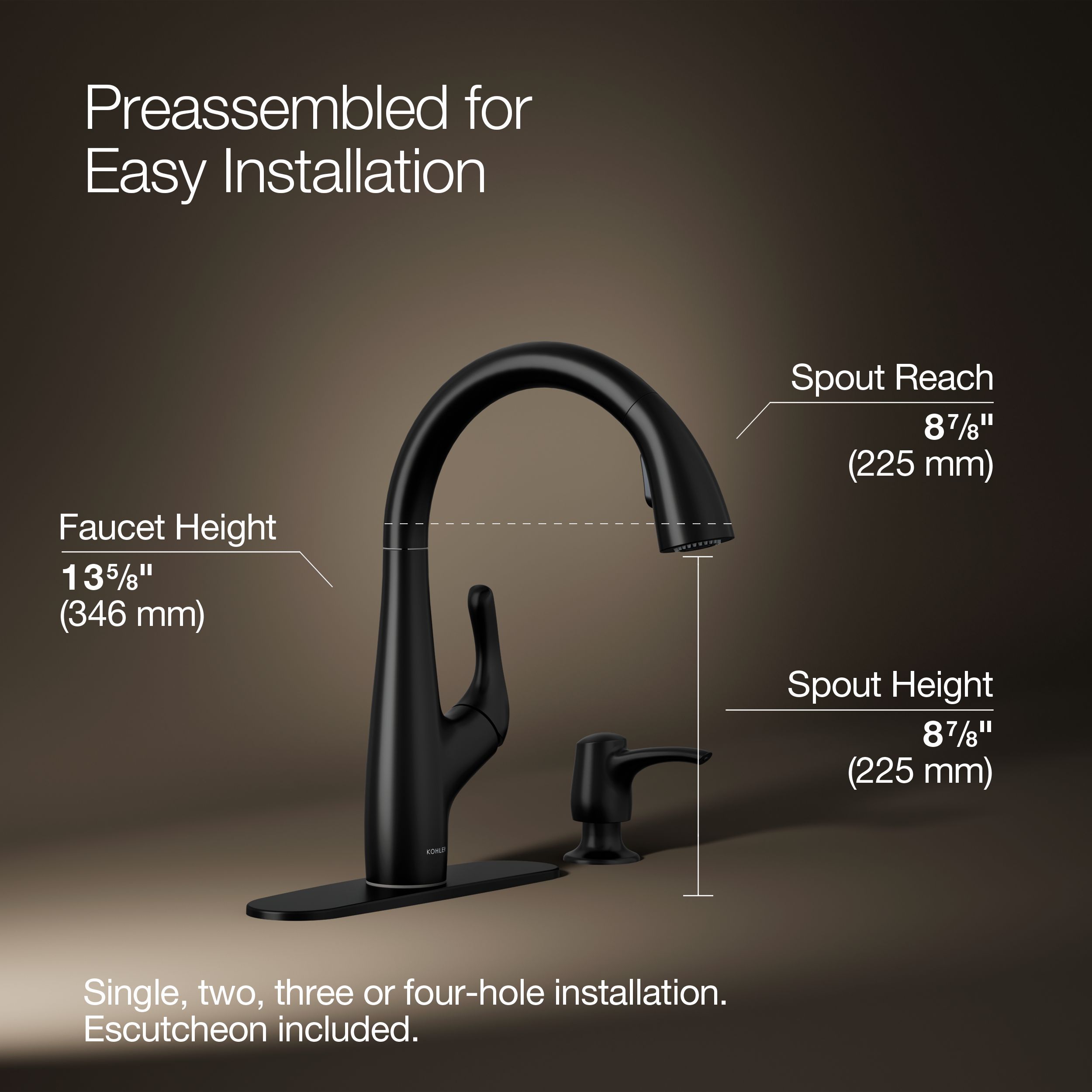 KOHLER R26698-SD-BL Kitchen-Faucets - View #3