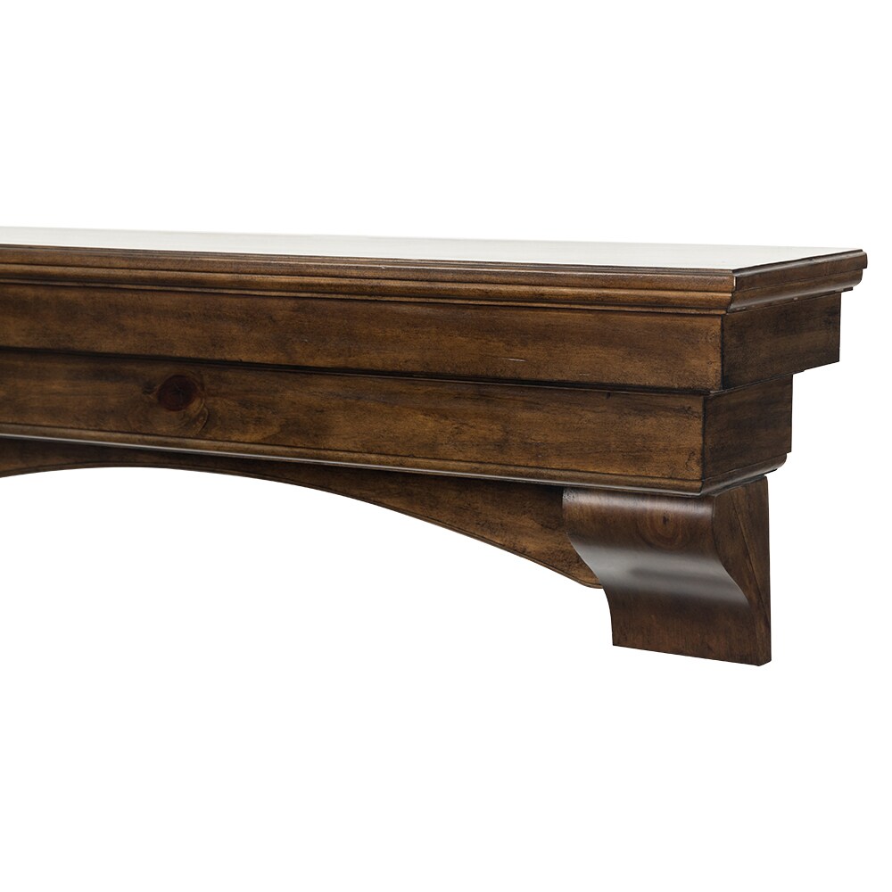 Mantels Direct SALEM-72-RSWD Mantel-Shelves - View #2