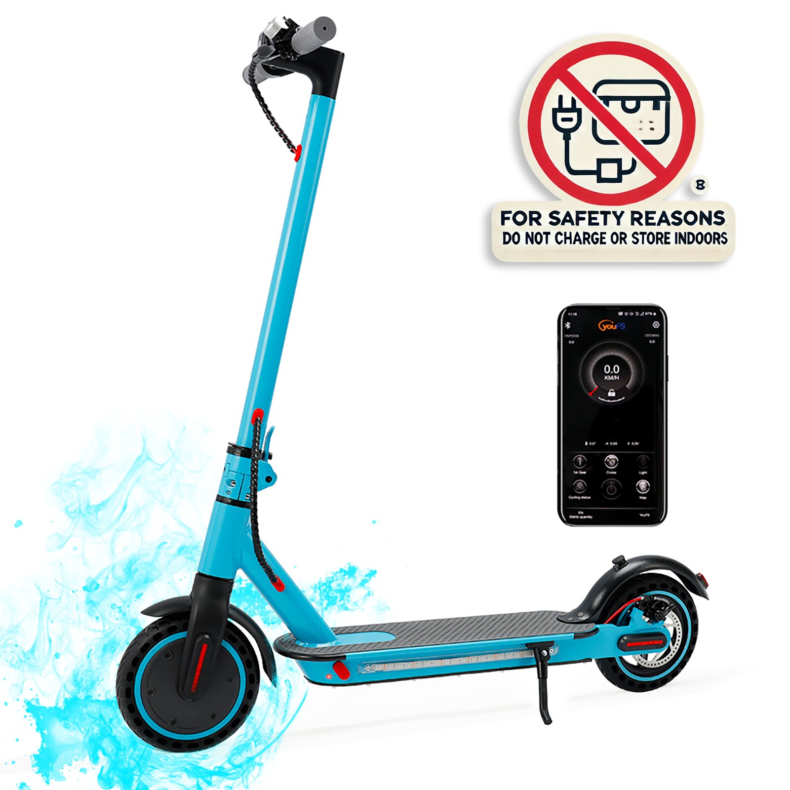 Topteng G056-001-BLUE scooters - View #9