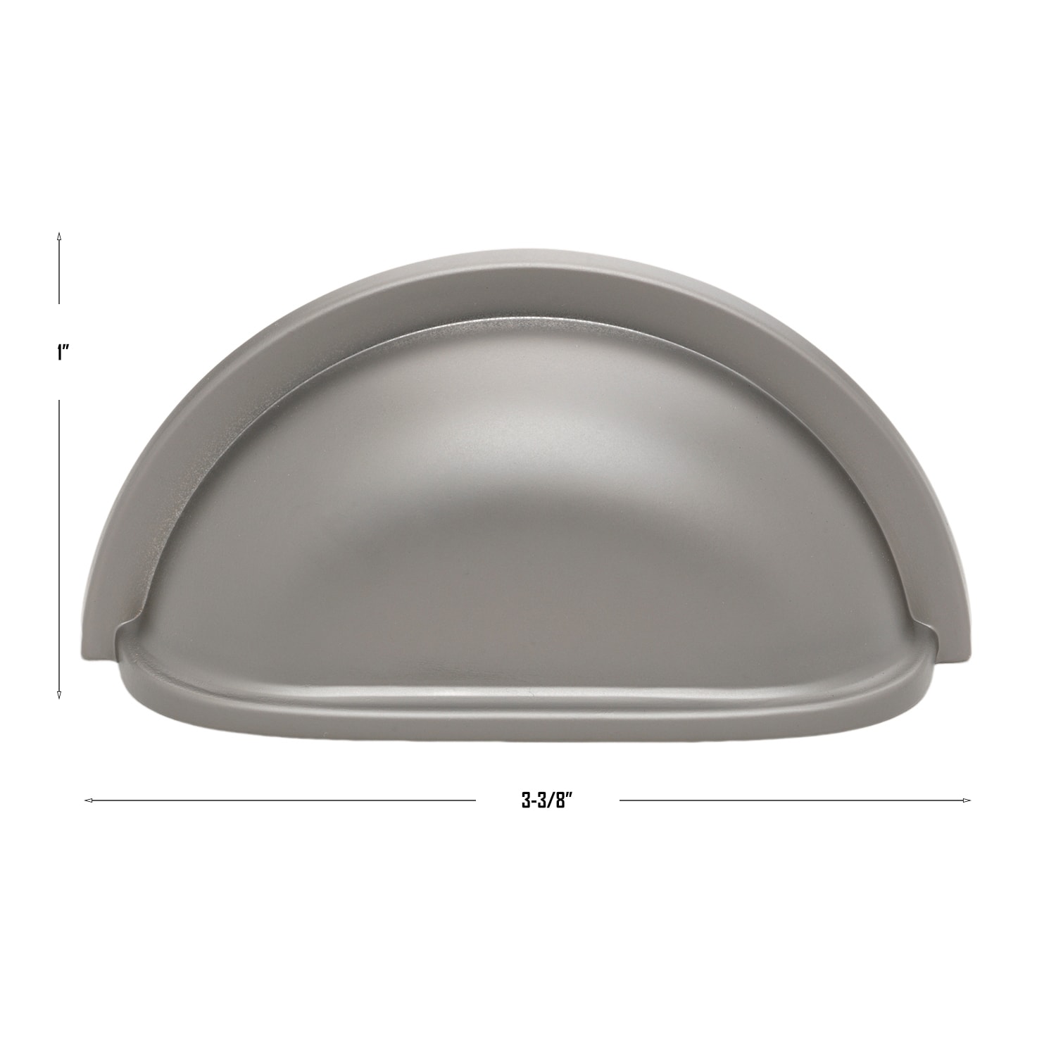 GlideRite Hardware 953-GPH-5 Cabinet-Pulls - View #4