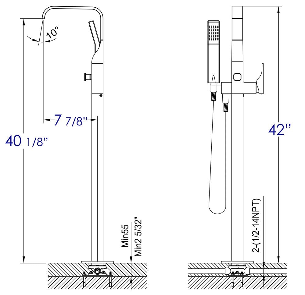 ALFI AB2180-BN Roman-Tub-Faucets - View #7