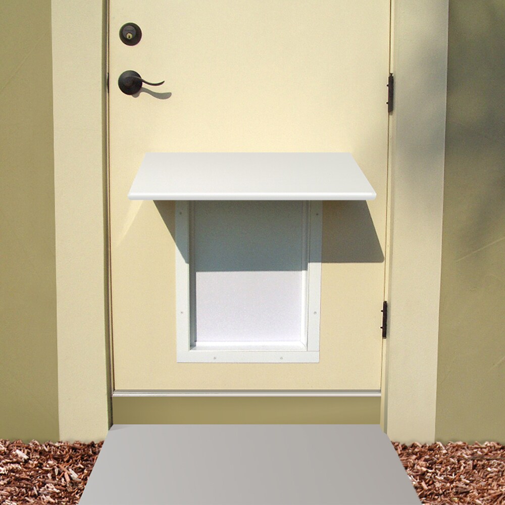 PlexiDor PD AWNING LG/XL WH Pet-Door-Accessories - View #3
