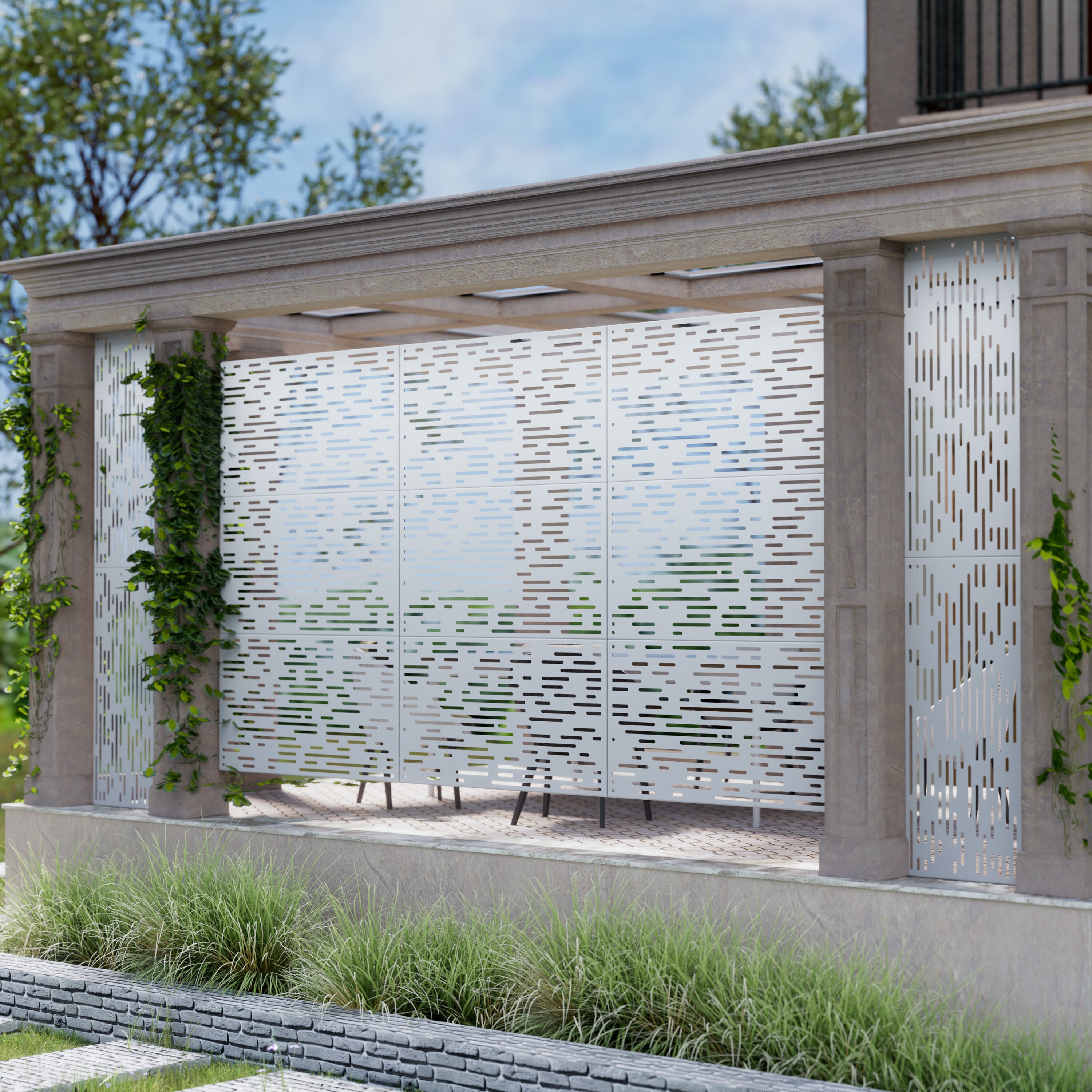 Wooakway LS0605-601A88 Outdoor-Privacy-Screen - View #3