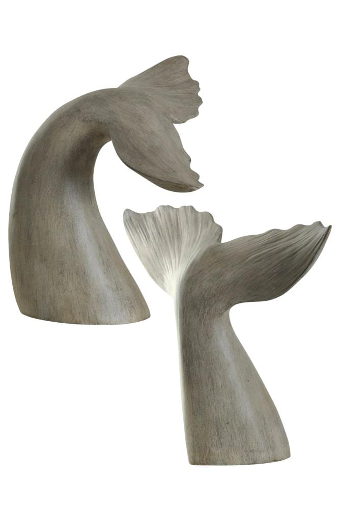 StyleCraft Home Collection AC41103DS Gray Wood Modern Decorative bookends