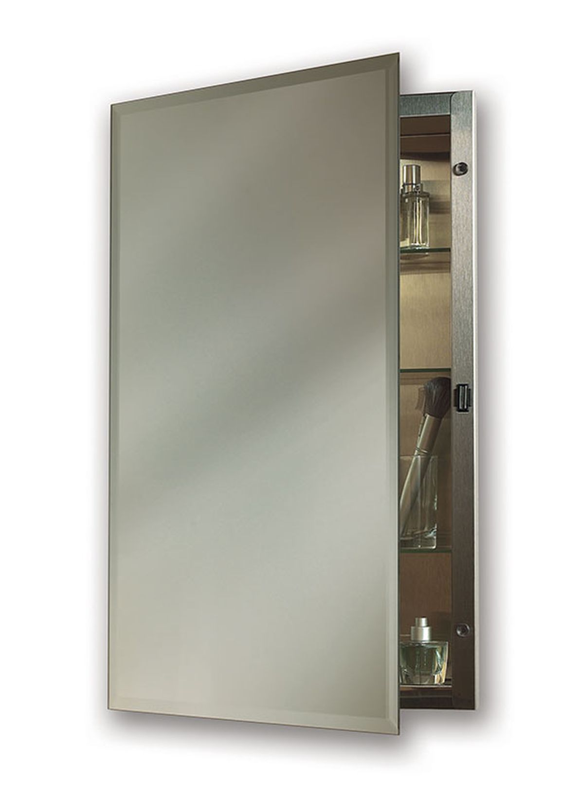 Jensen Galena 16 In X 26 In Recessed Frameless Mirrored Rectangle