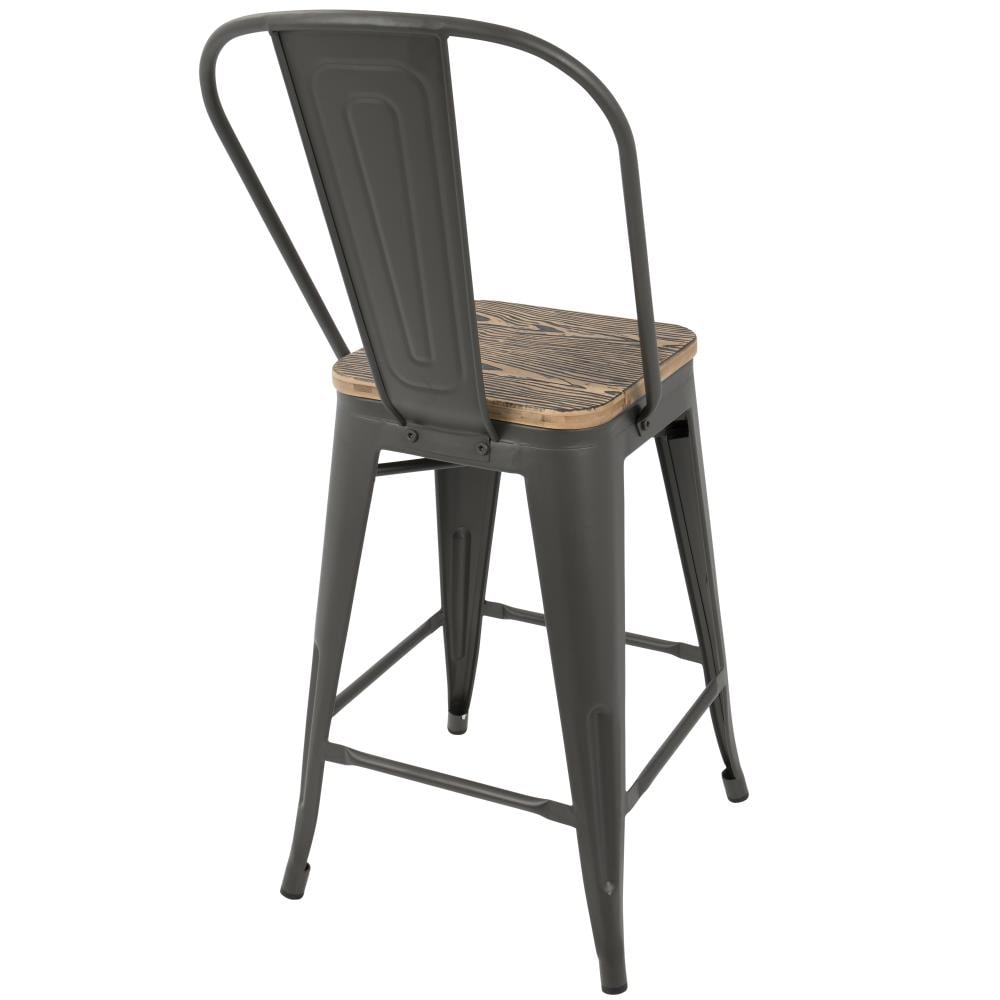 LumiSource CS-ORHB GY+BN2 stools - View #4