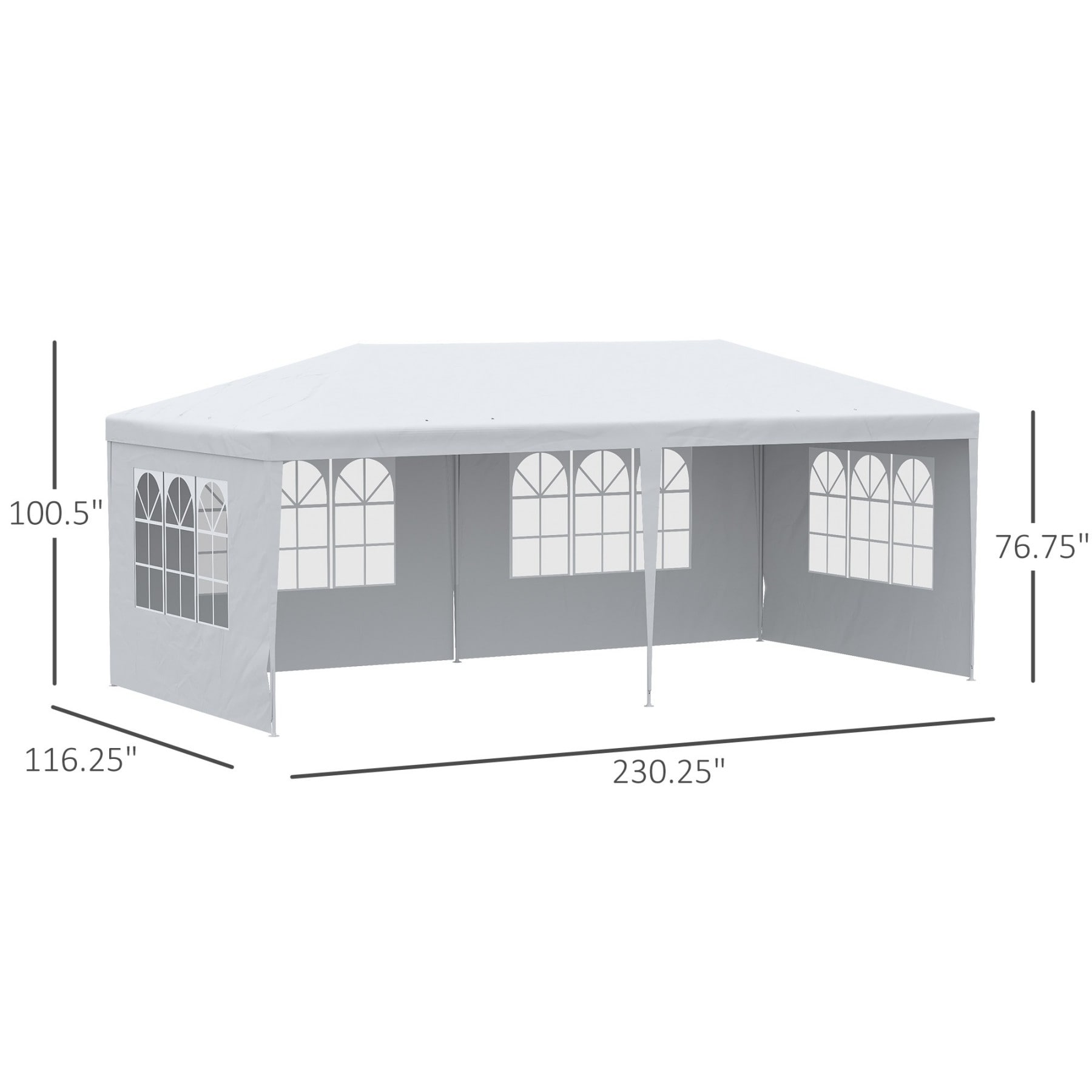 ToolCat BZ2-42-PW Wood-Resin-Gazebos - View #7