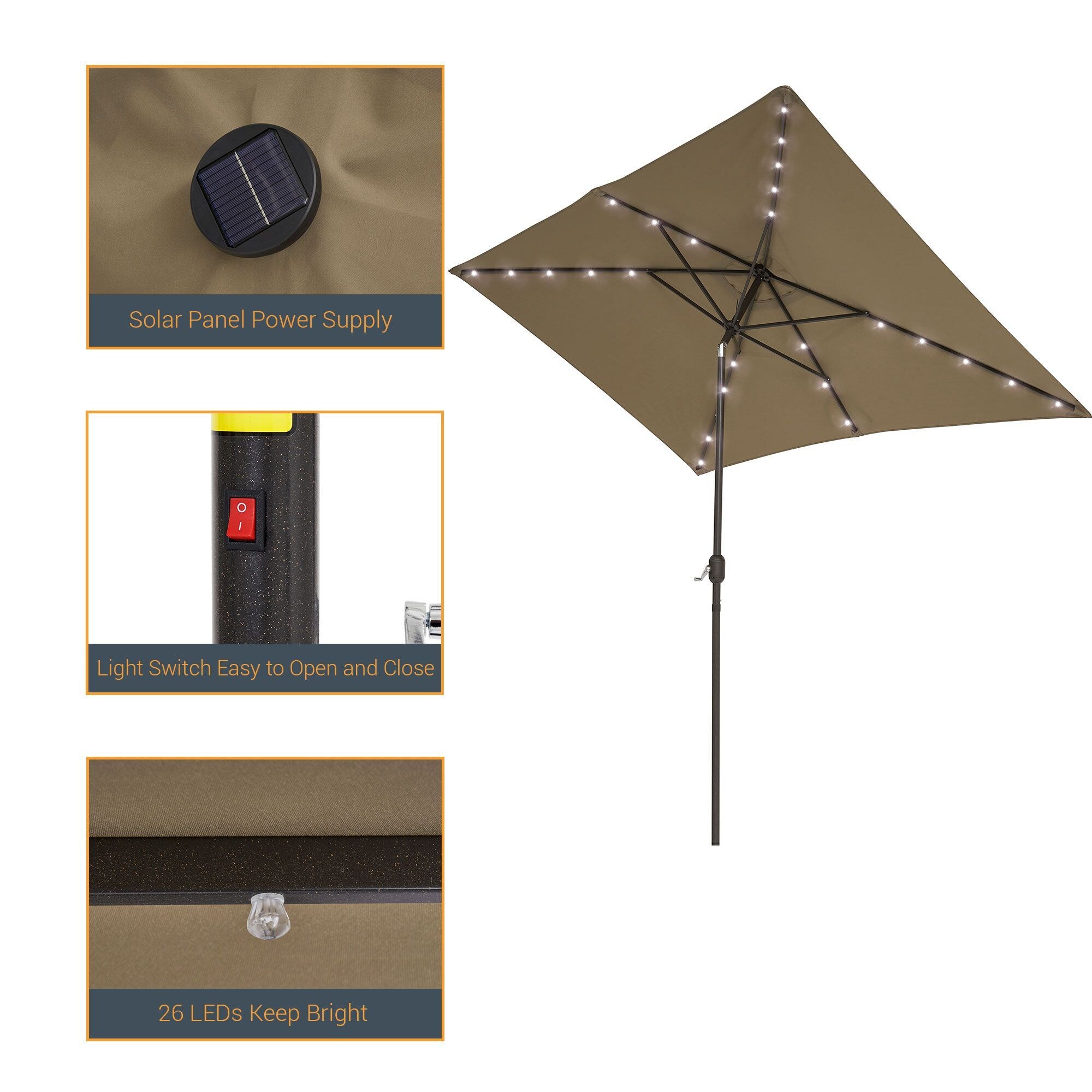 Sonkuki SD-312TP-LED Umbrellas-2 - View #8