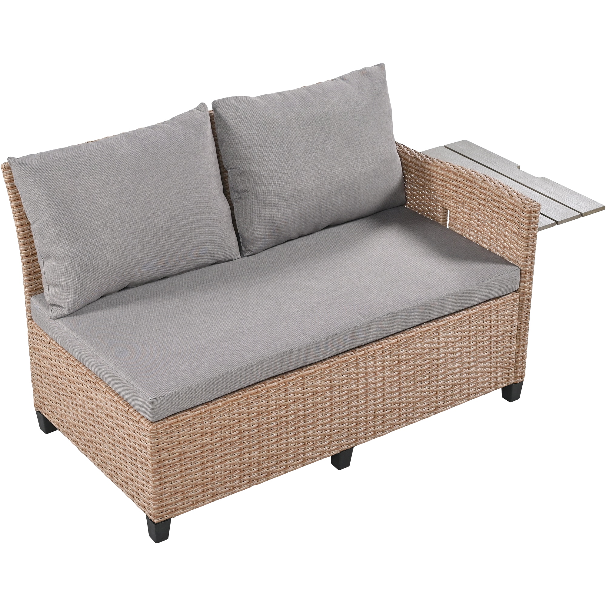 Direct Wicker DWS-06AAD-BR Patio-Conversation-Sets - View #7