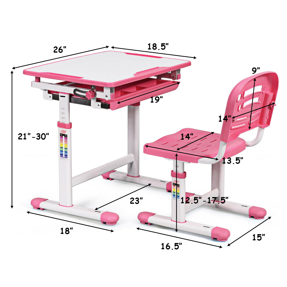 Costway OGY01394 desks - View #7
