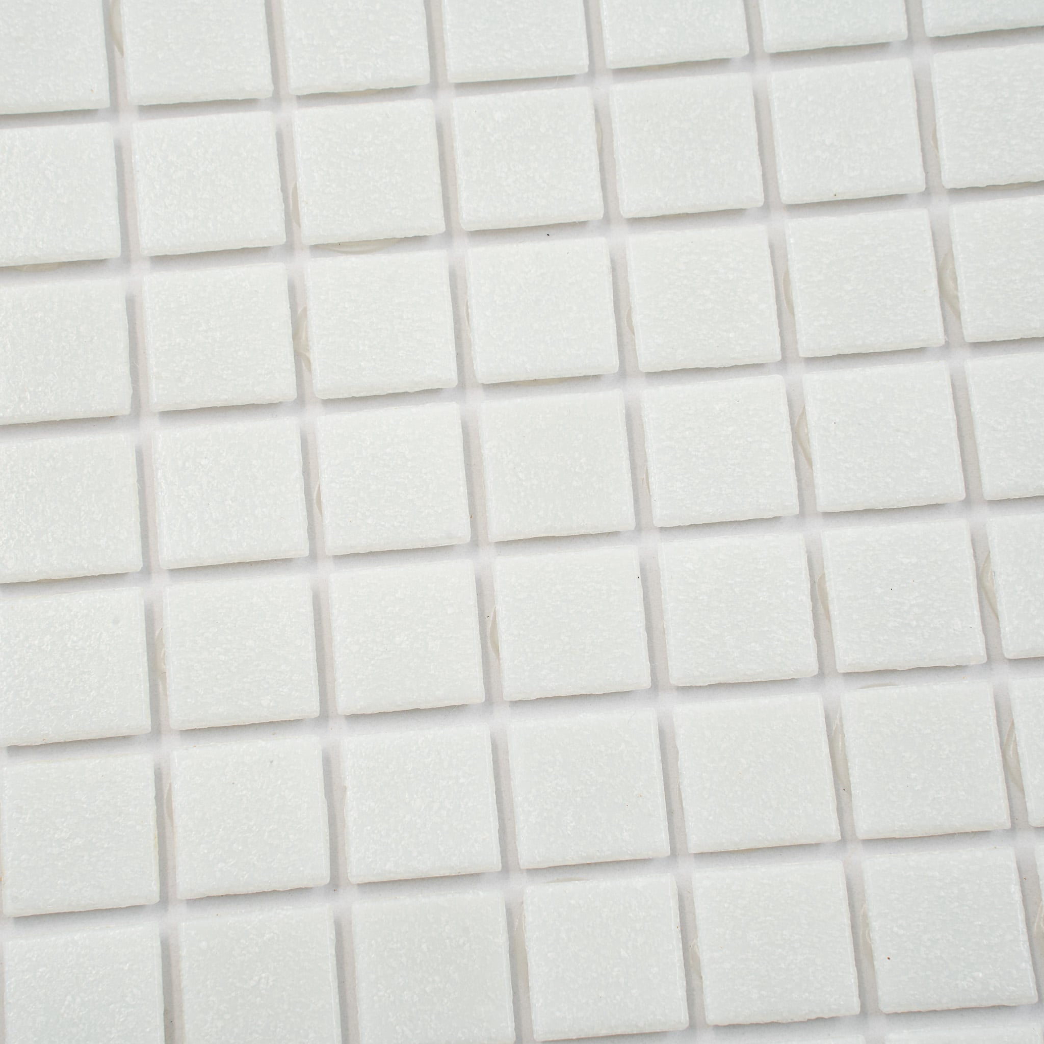 Apollo Tile Dune Cotton White 12-in x 12-in Glossy Glass Uniform Squares Floor and Wall Tile (20-sq. ft/ Carton)