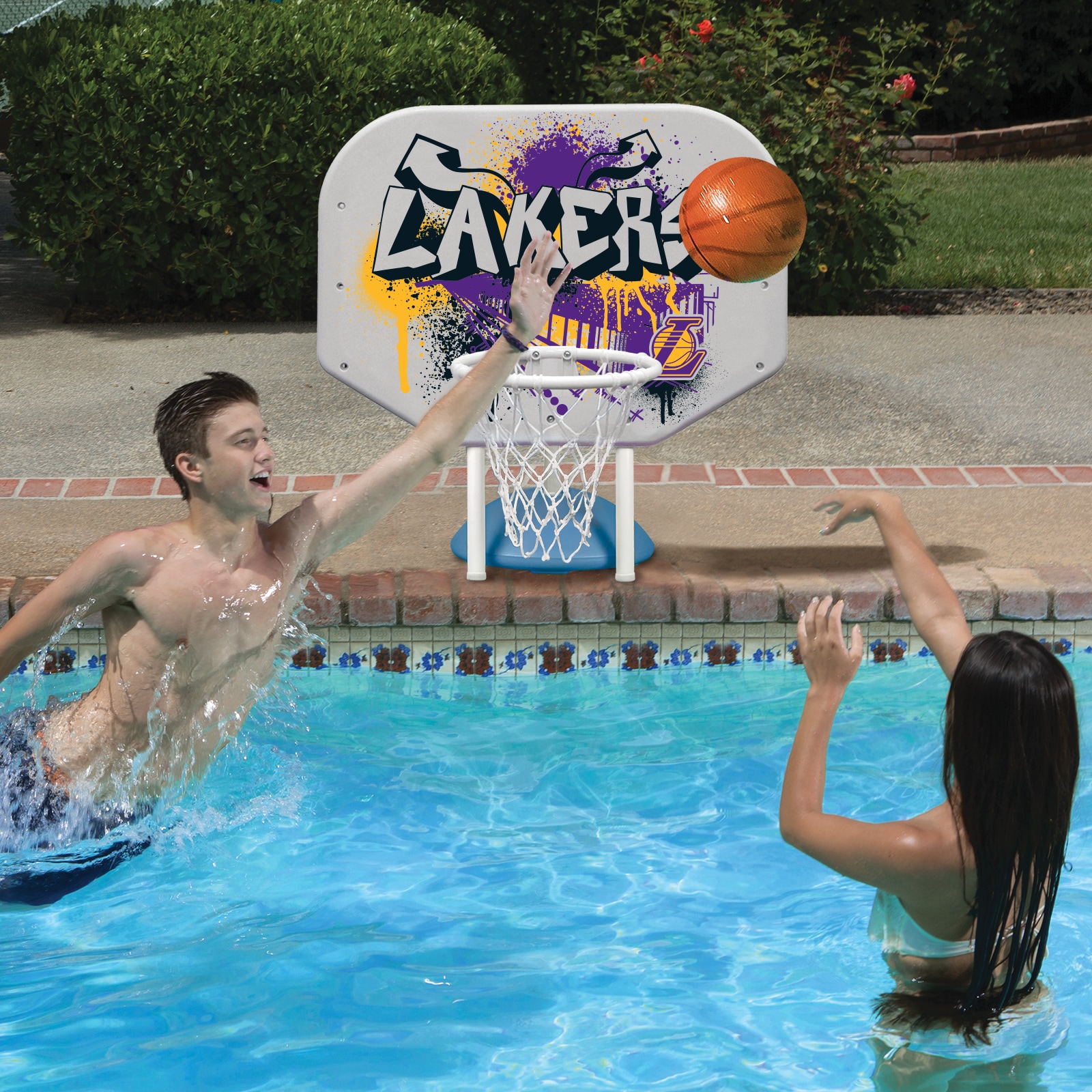 Poolmaster Outdoor Portable 34-in Basketball System