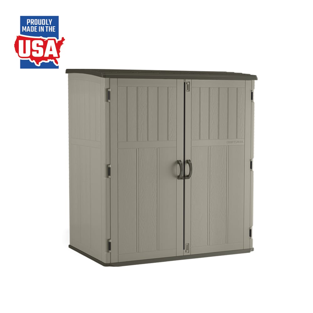 Craftsman 4 Ft X 6 Ft Resin Storage Shed Floor Included In The Vinyl
