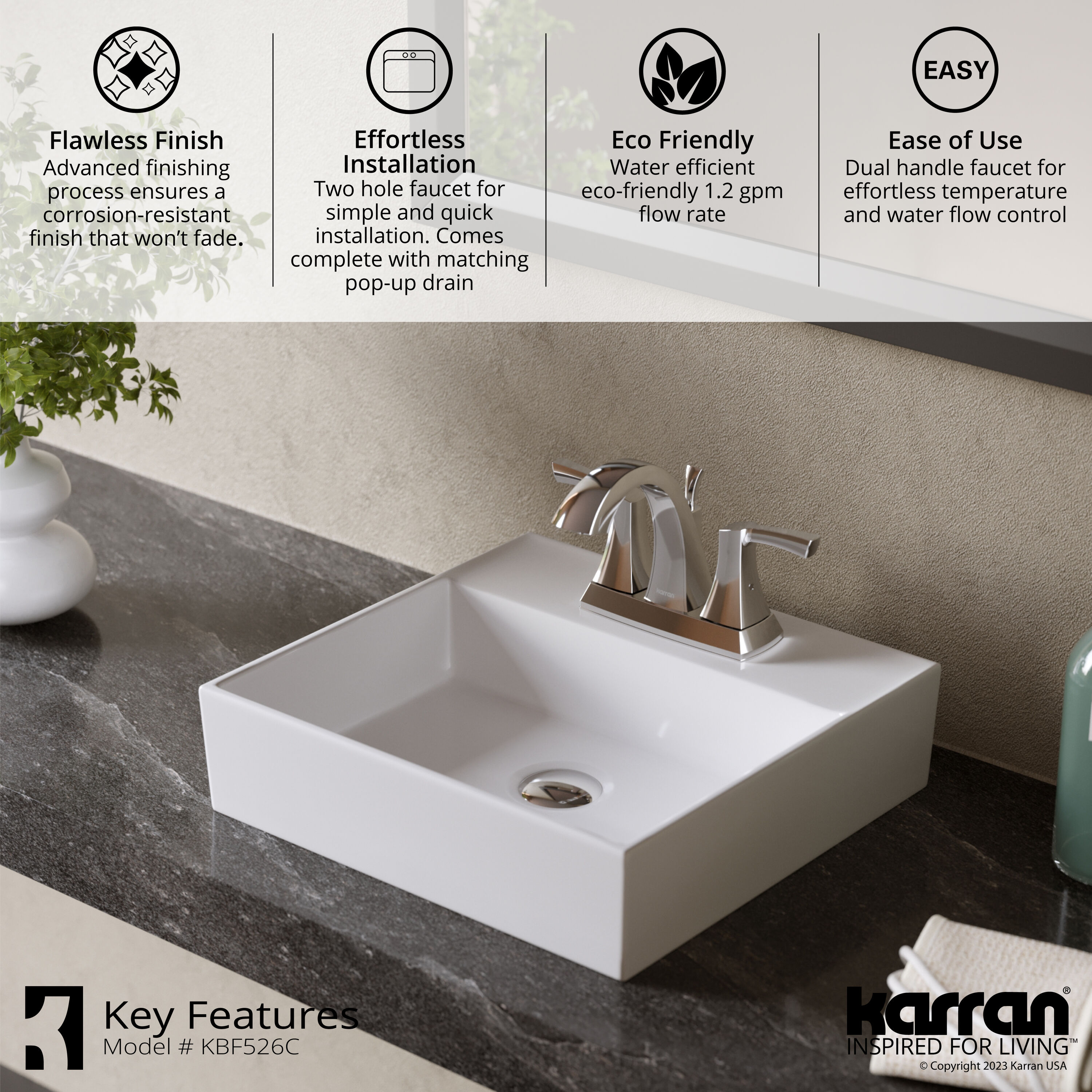 Karran KBF526C Lavatory-Faucets - View #6