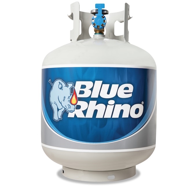 Blue Rhino Gray Propane Tank Exchange - 15 lb Steel Tank - Pre-Filled,  Refillable/Exchangeable - Overfill Protection Device - Convenient Fuel for  Grills, Heaters, Fryers in the Propane Tanks & Accessories department