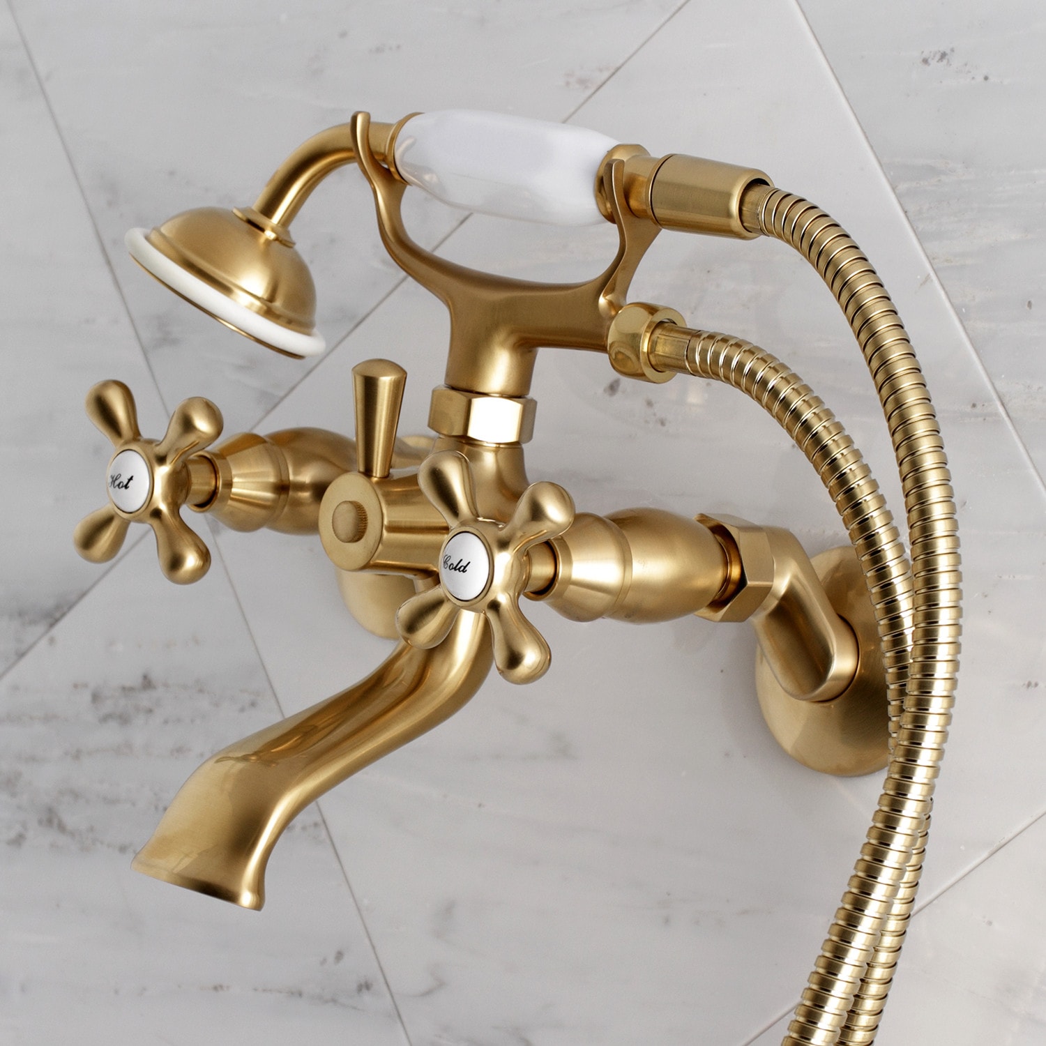 Kingston Brass WLKS265SB Roman-Tub-Faucets - View #6